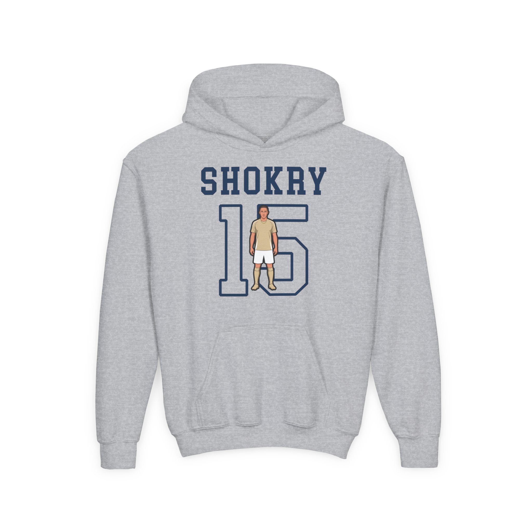 Youth Hoodie — character_shirsey in Grey
