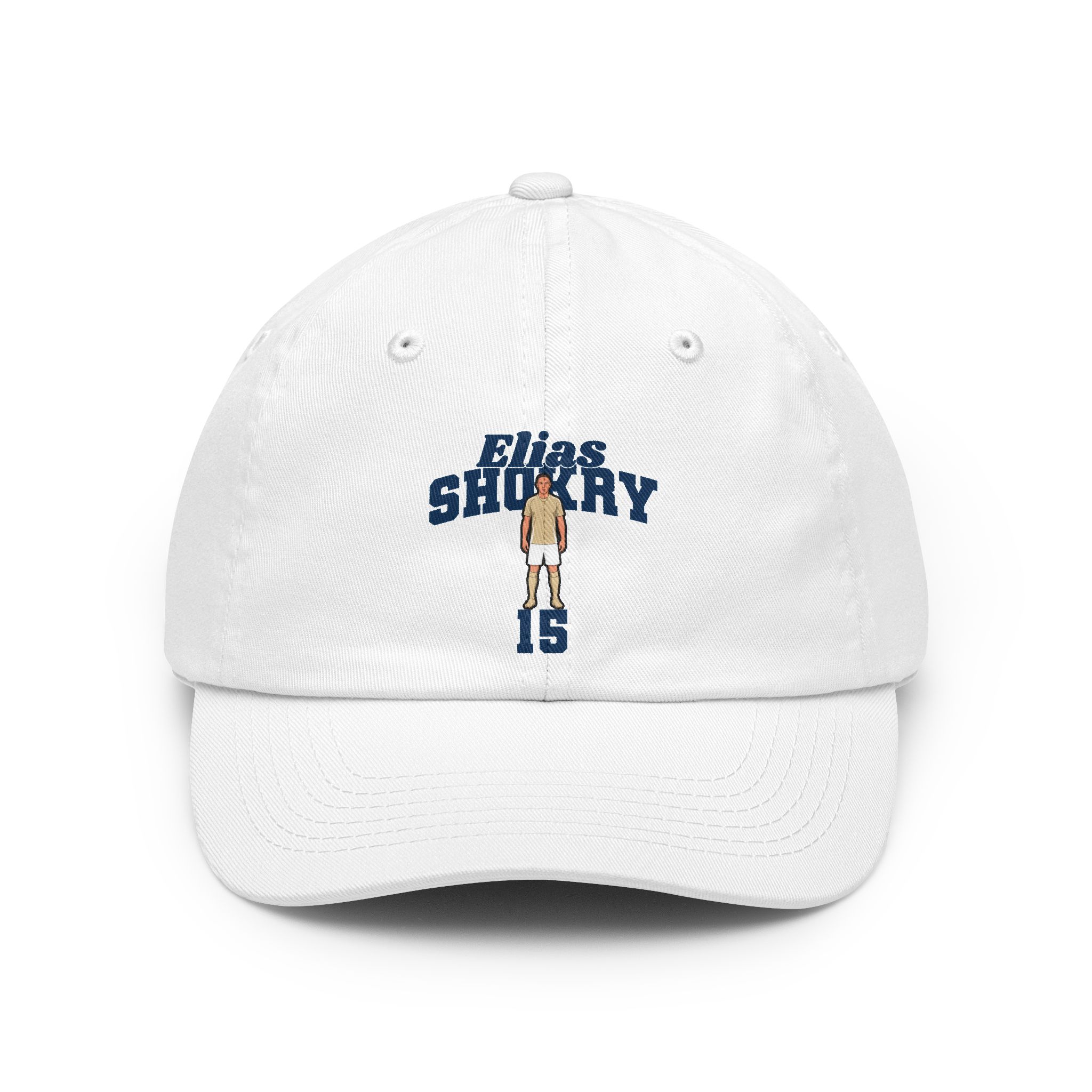 Classic Cap — character_signature_arch in White