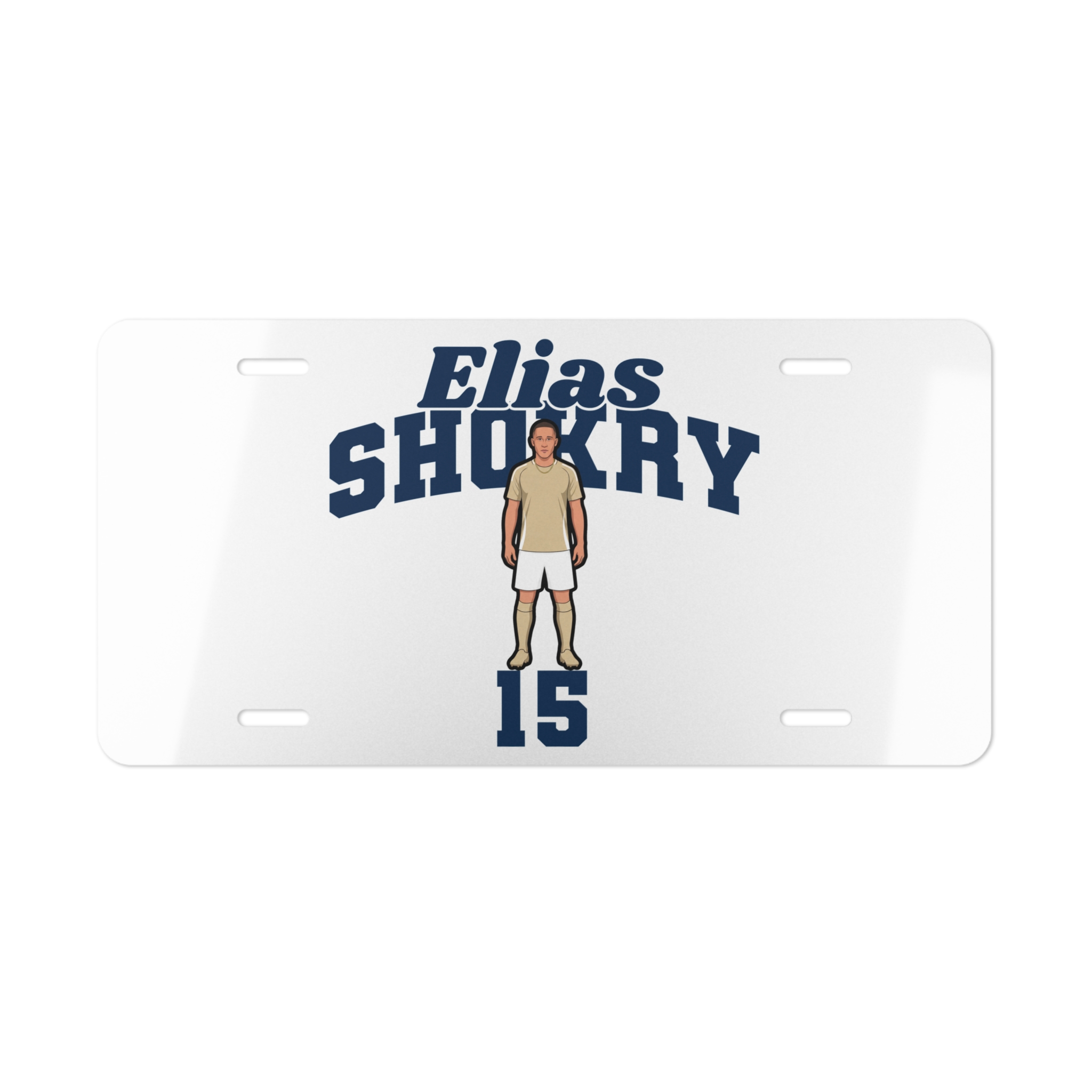 License Plate — character_signature_arch in Classic