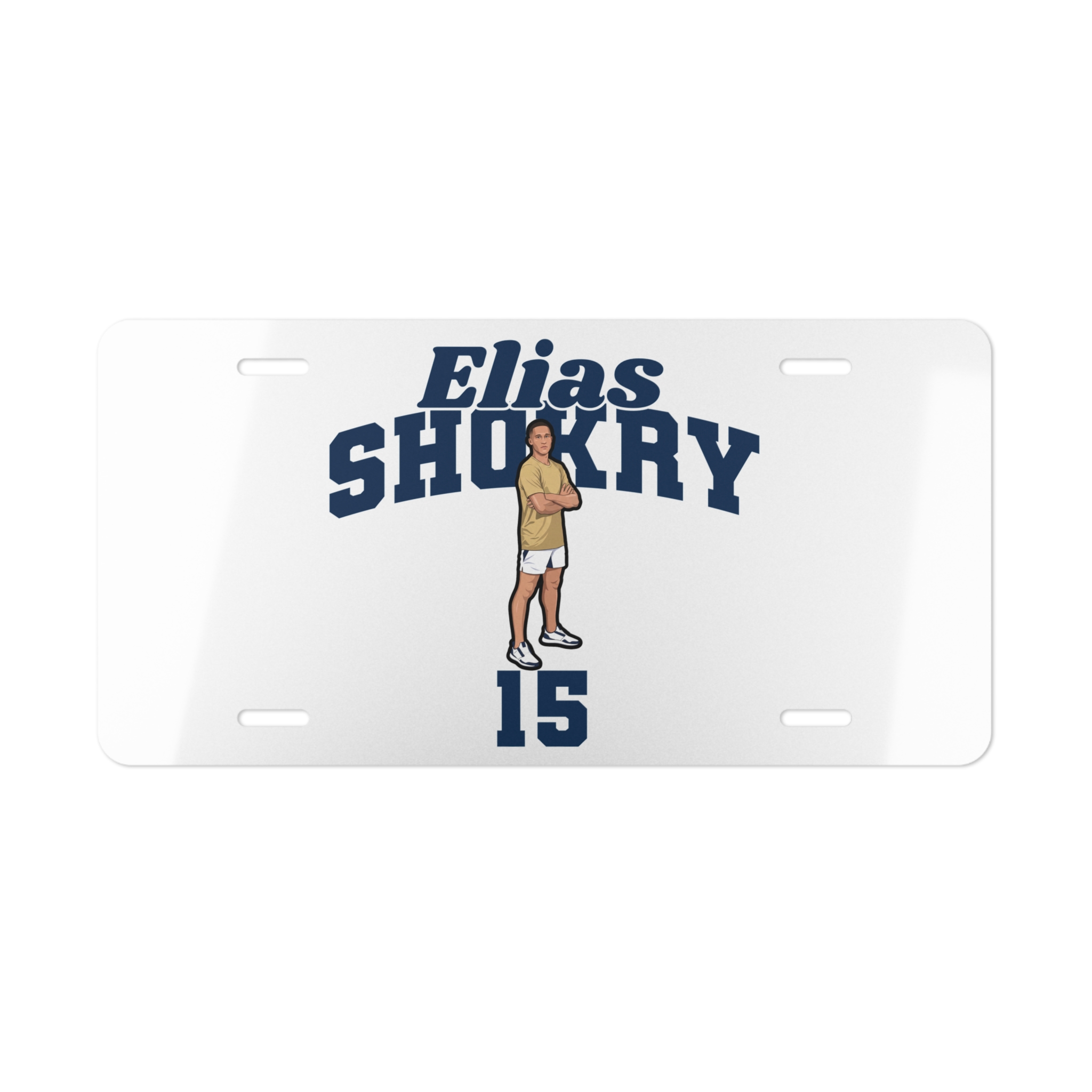 License Plate — character_signature_arch in Classic