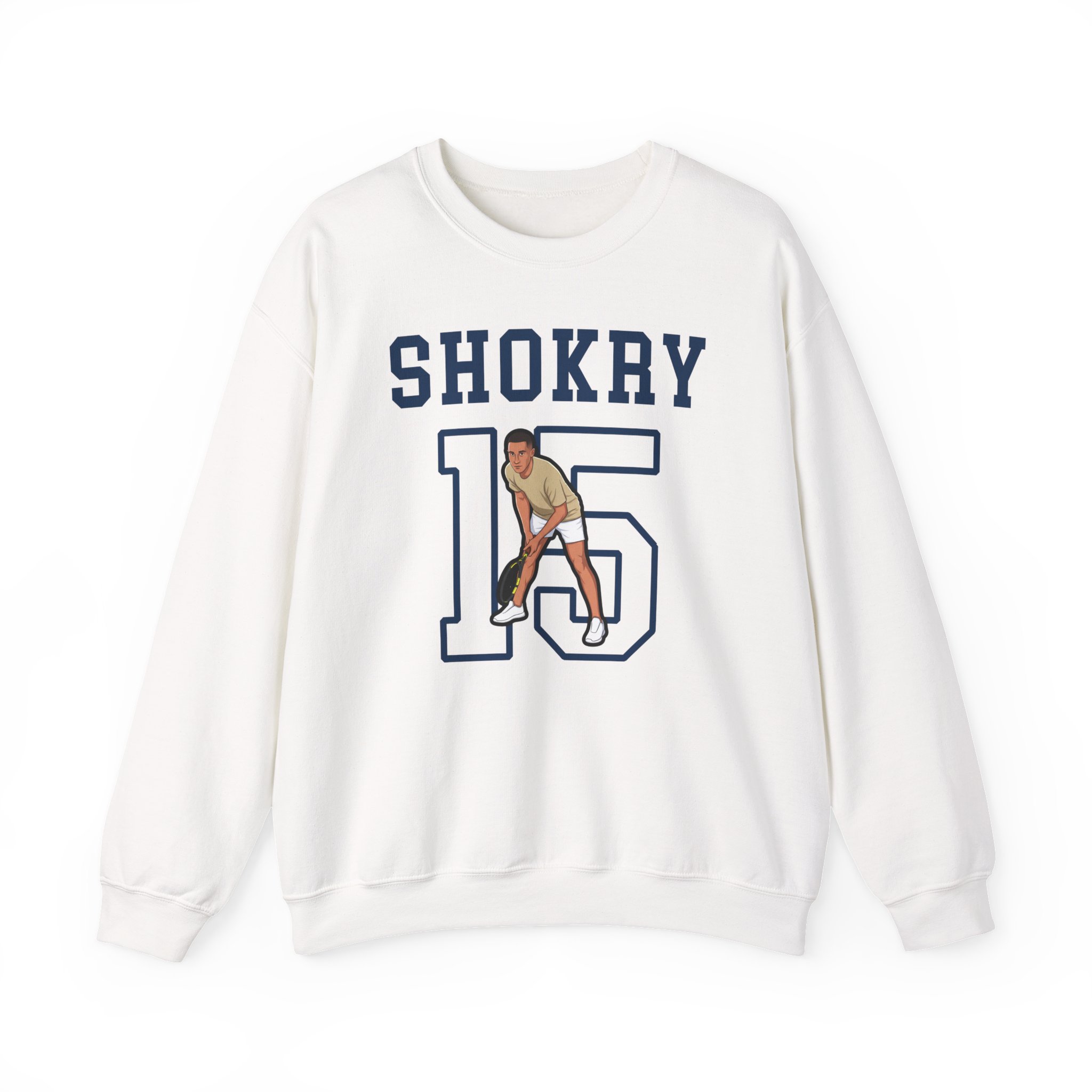 Crewneck Sweatshirt — character_shirsey in White