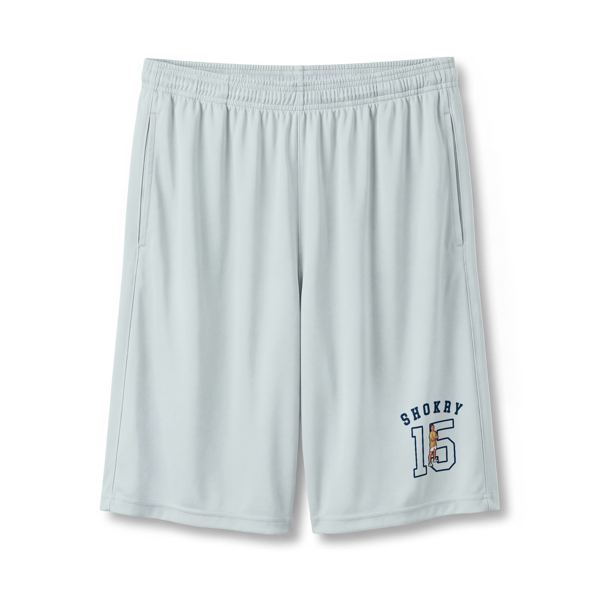 Shorts — character_shirsey_arch in Silver
