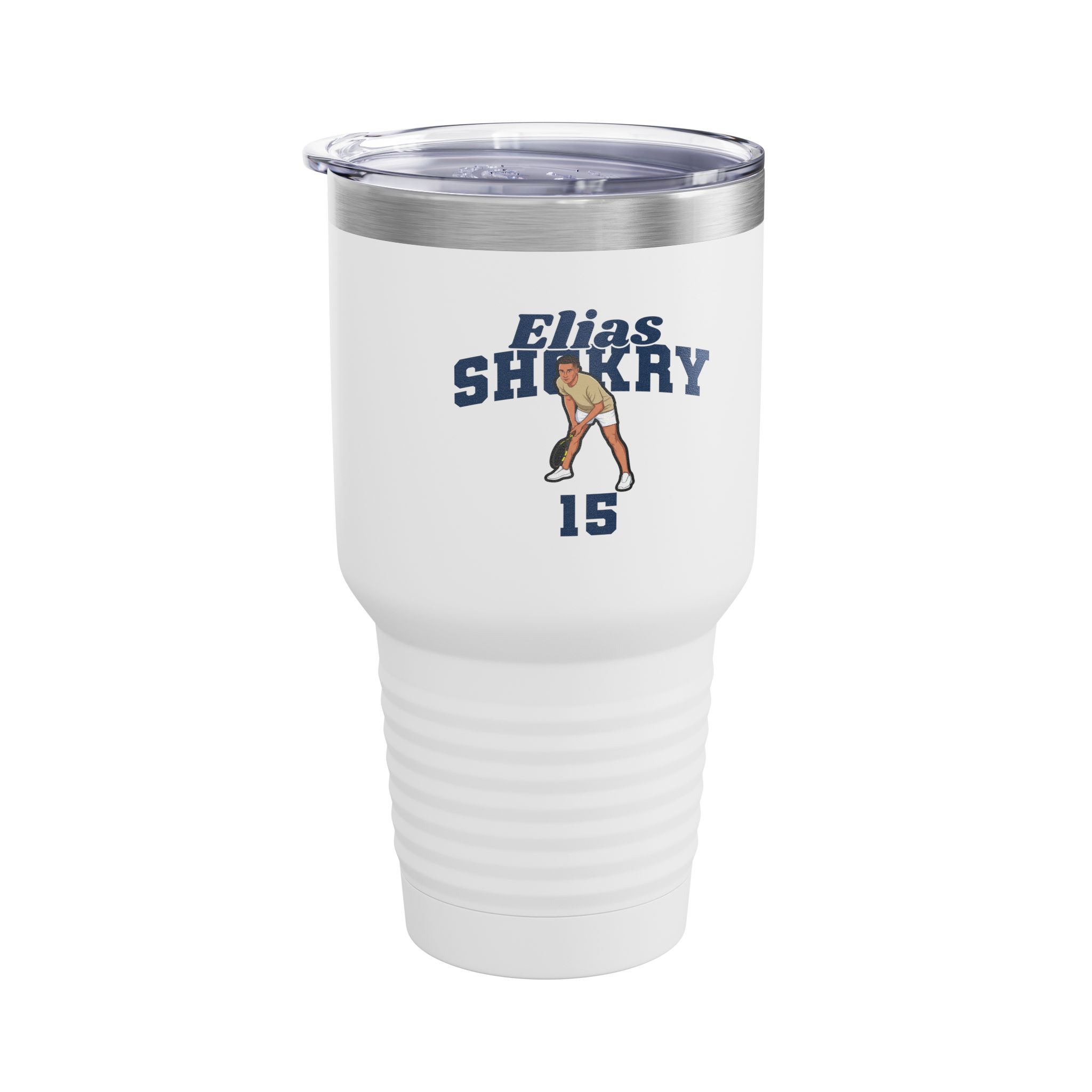 30oz Tumbler — character_signature_arch in White
