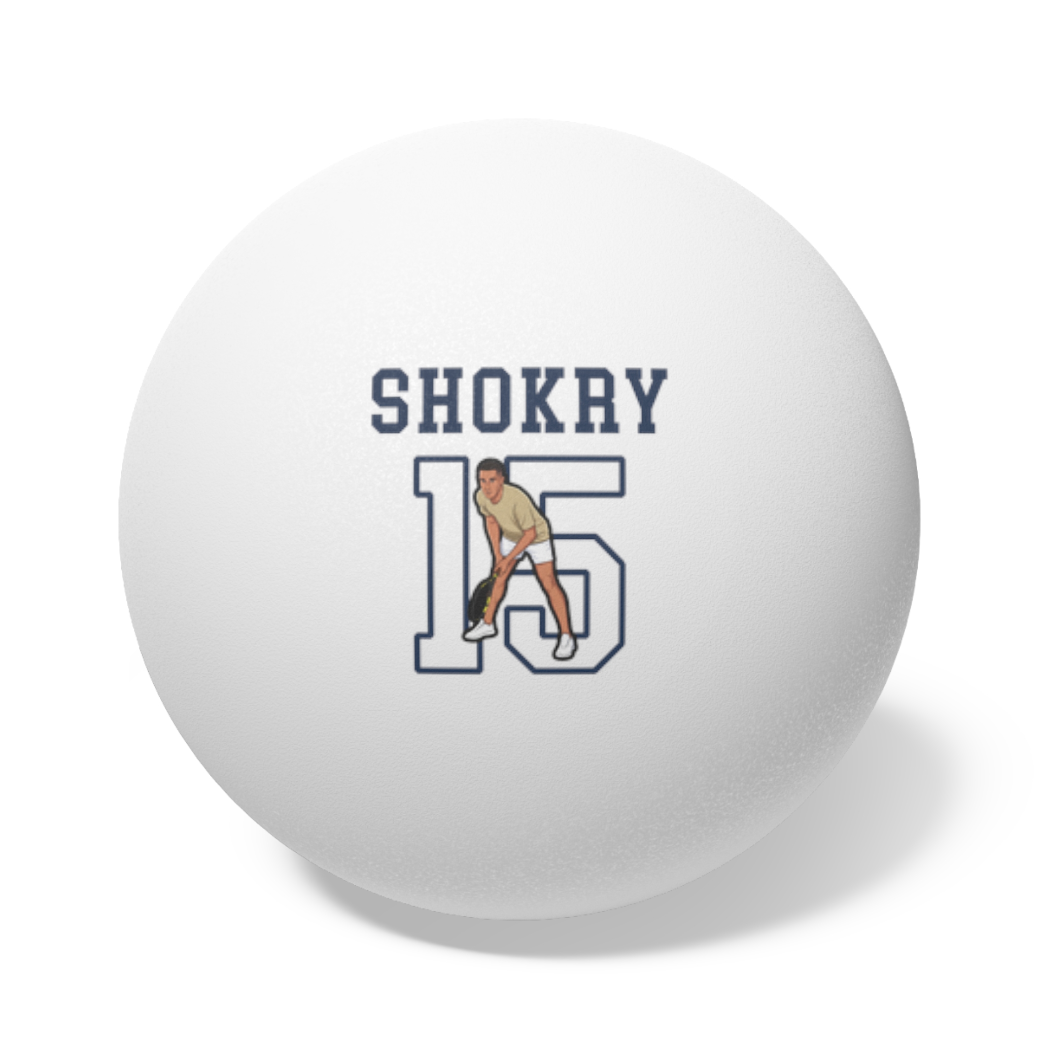 Ping Pong Balls, 6 pcs — character_shirsey in White