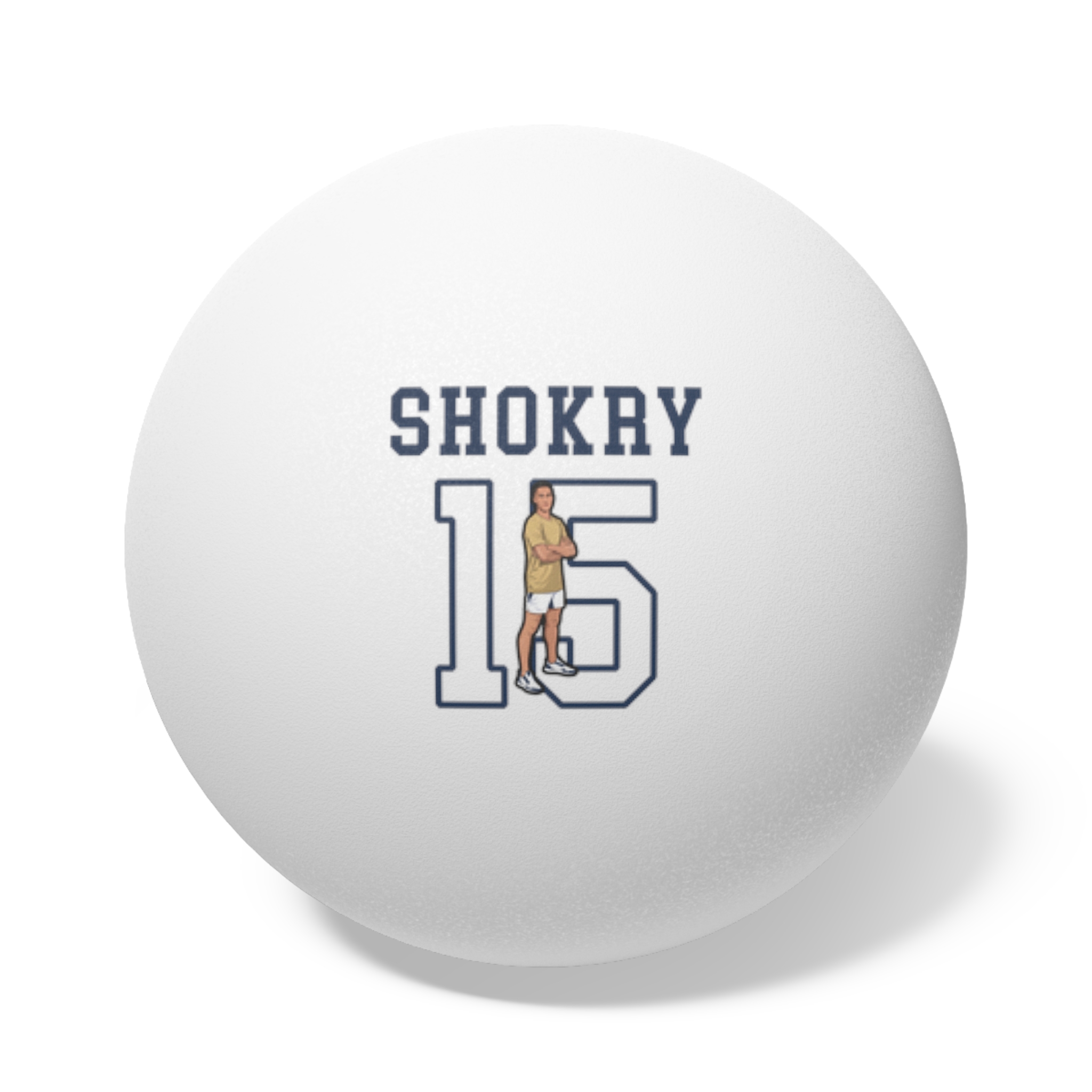 Ping Pong Balls, 6 pcs — character_shirsey in White