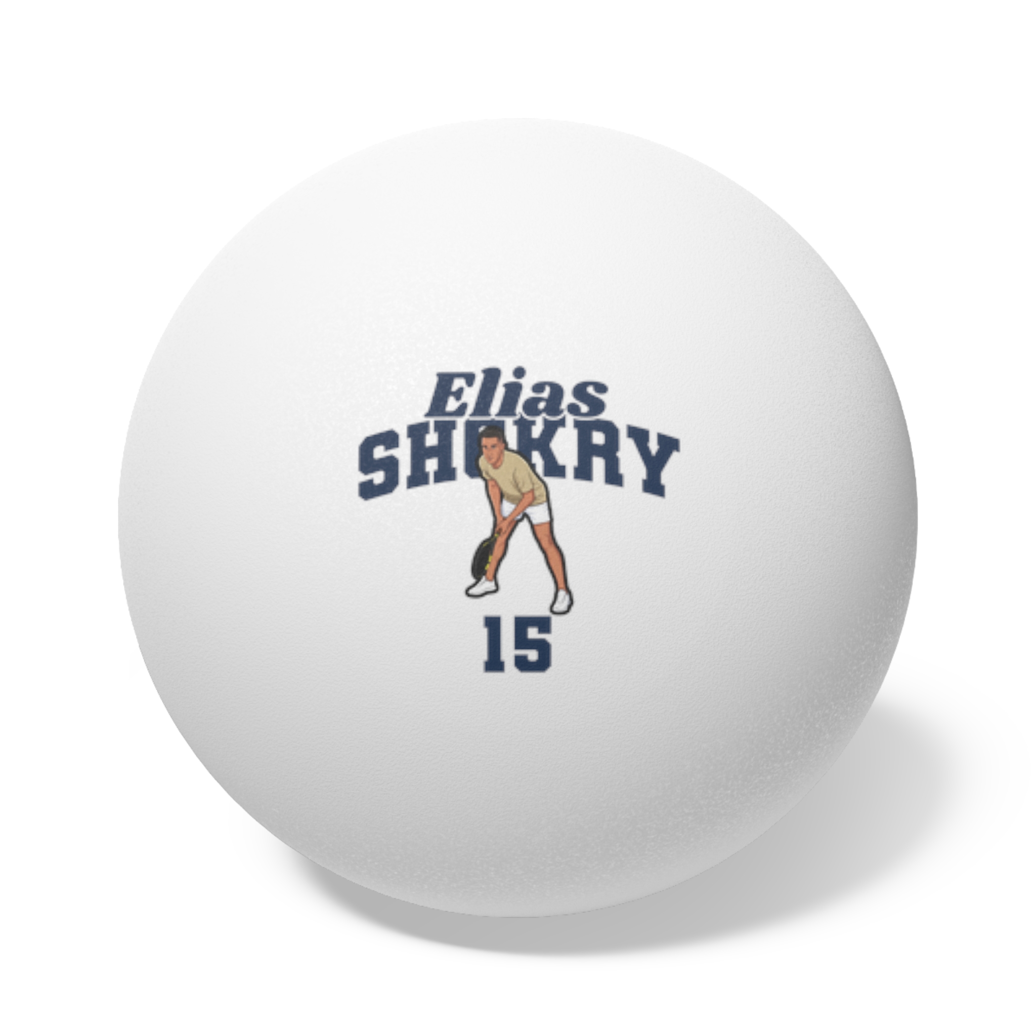 Ping Pong Balls, 6 pcs — character_signature_arch in White