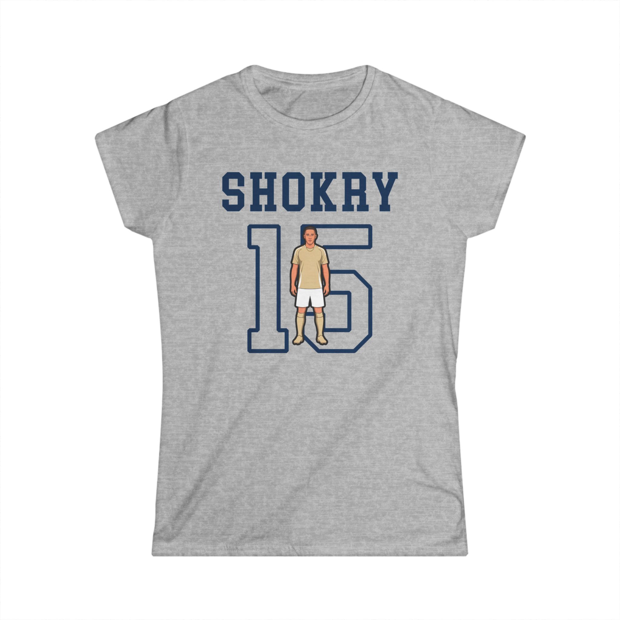 Women's Softstyle Tee — character_shirsey in Grey