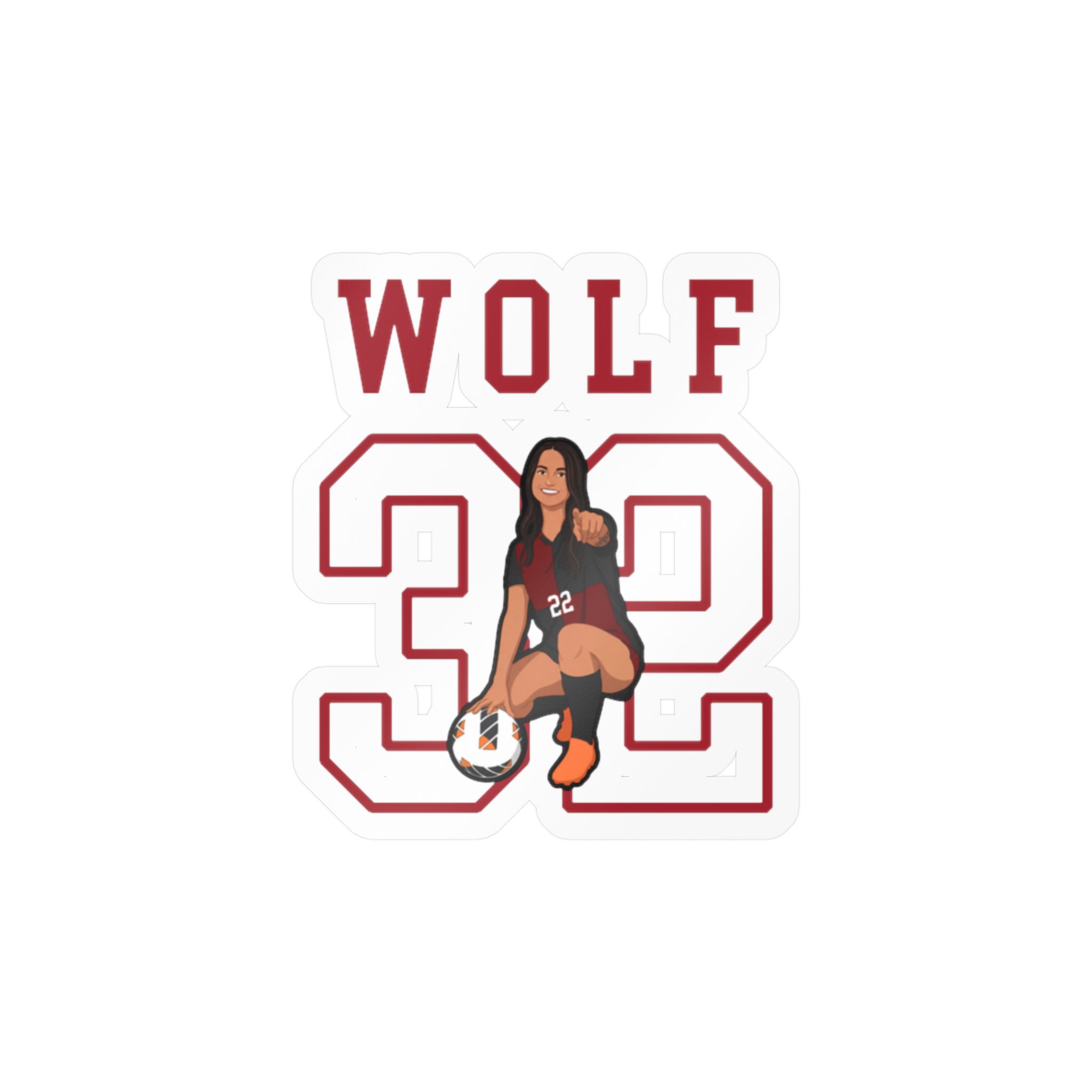 Vinyl Sticker — character_shirsey in Classic