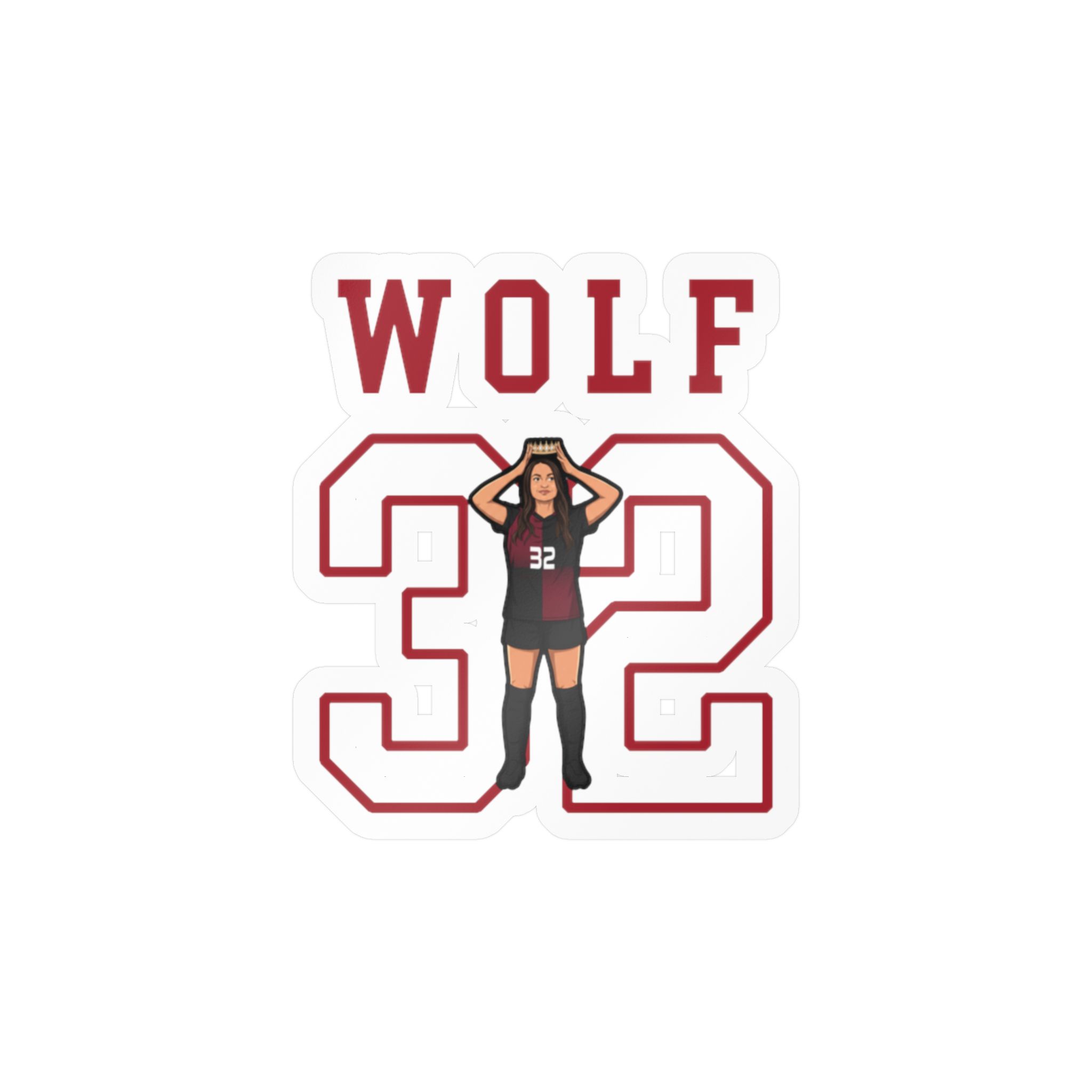 Vinyl Sticker — character_shirsey in Classic