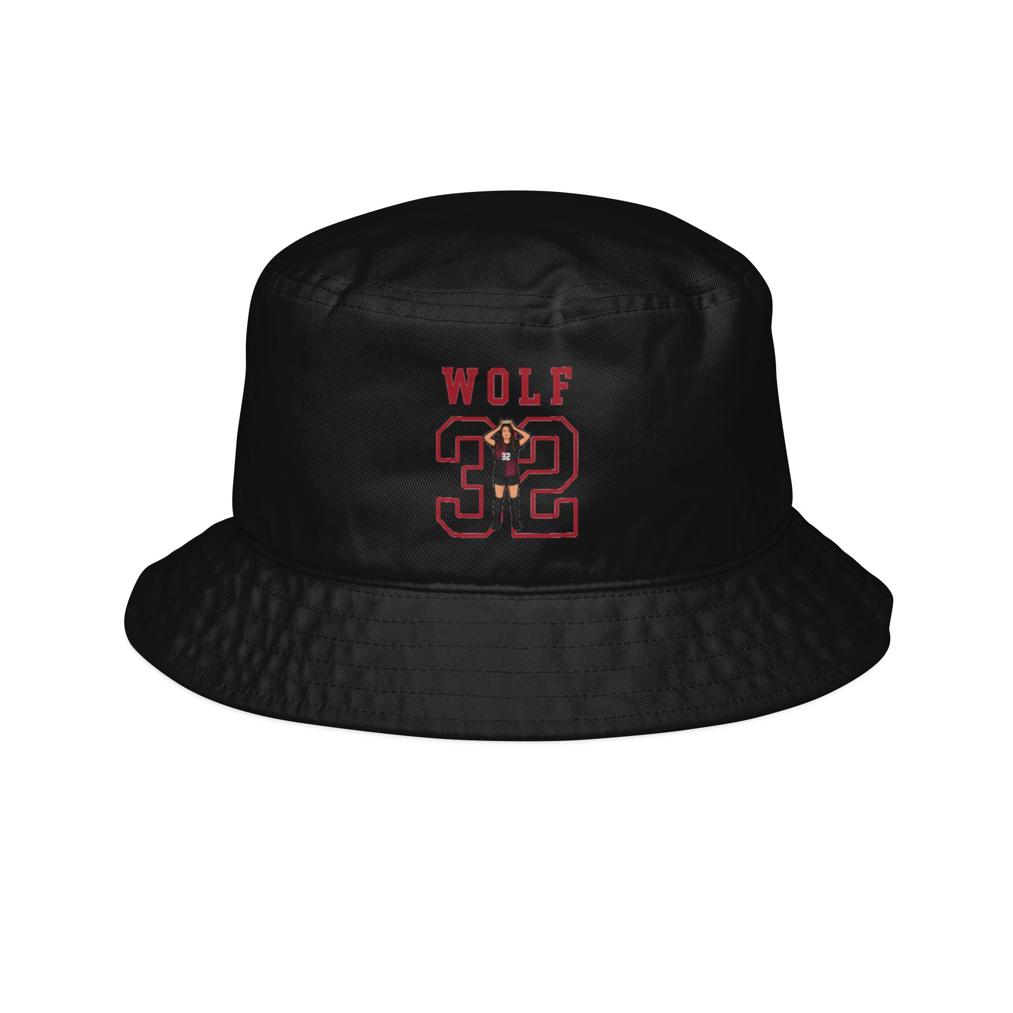 Bucket Hat — character_shirsey in Black