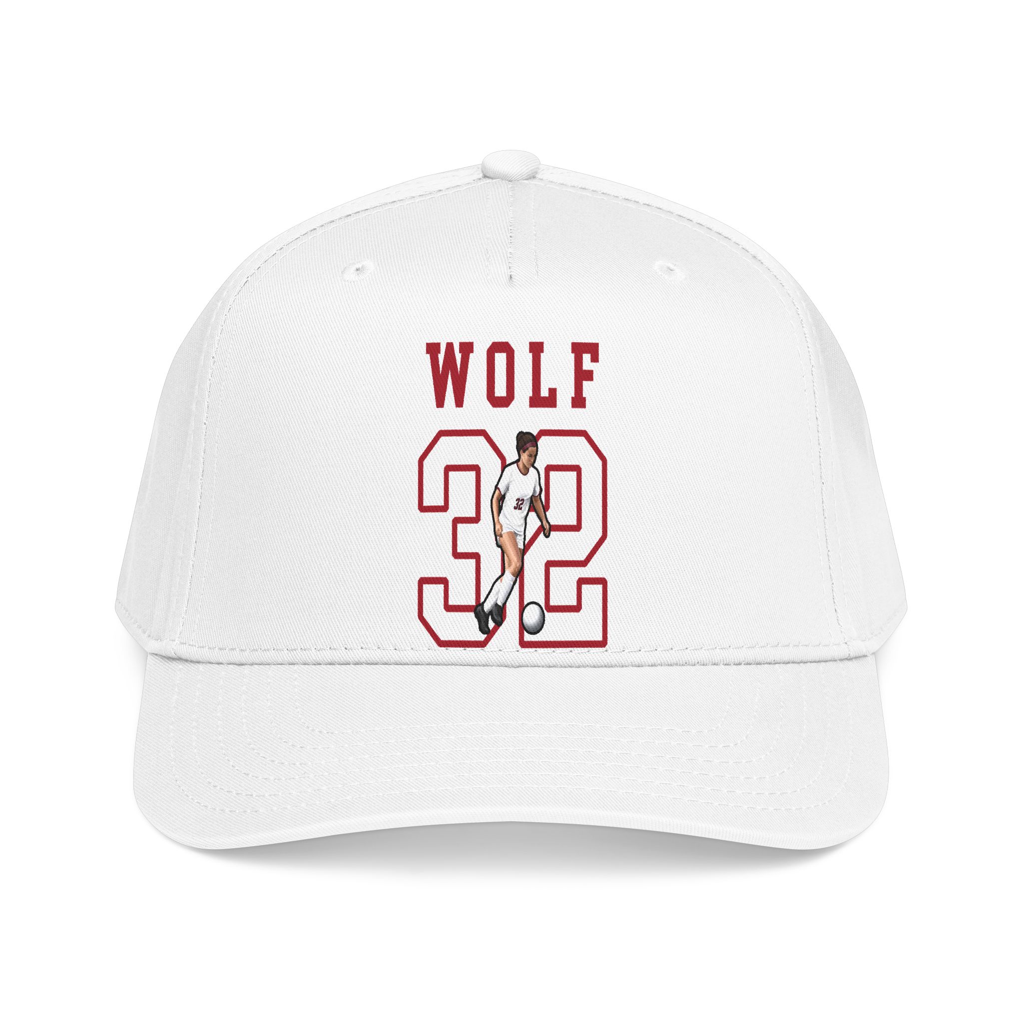 Baseball Cap — character_shirsey in White