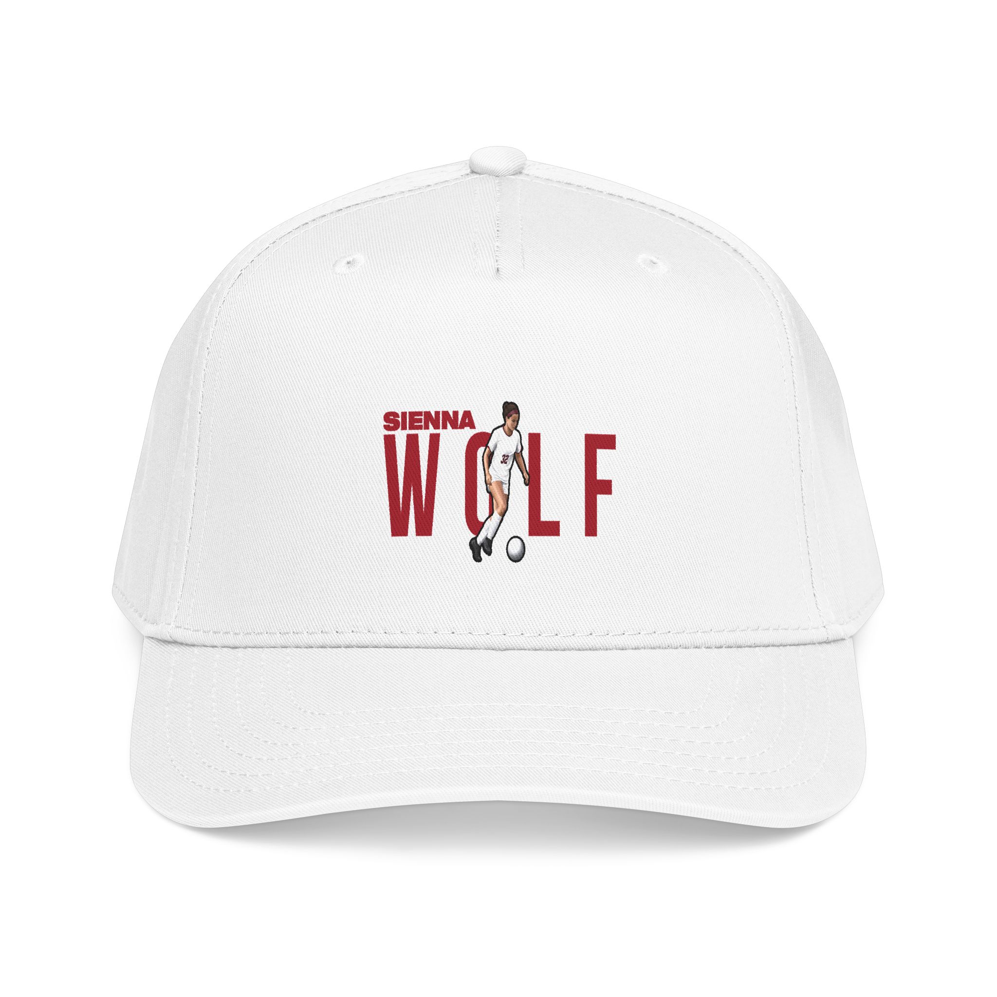 Baseball Cap — character_player_name in White