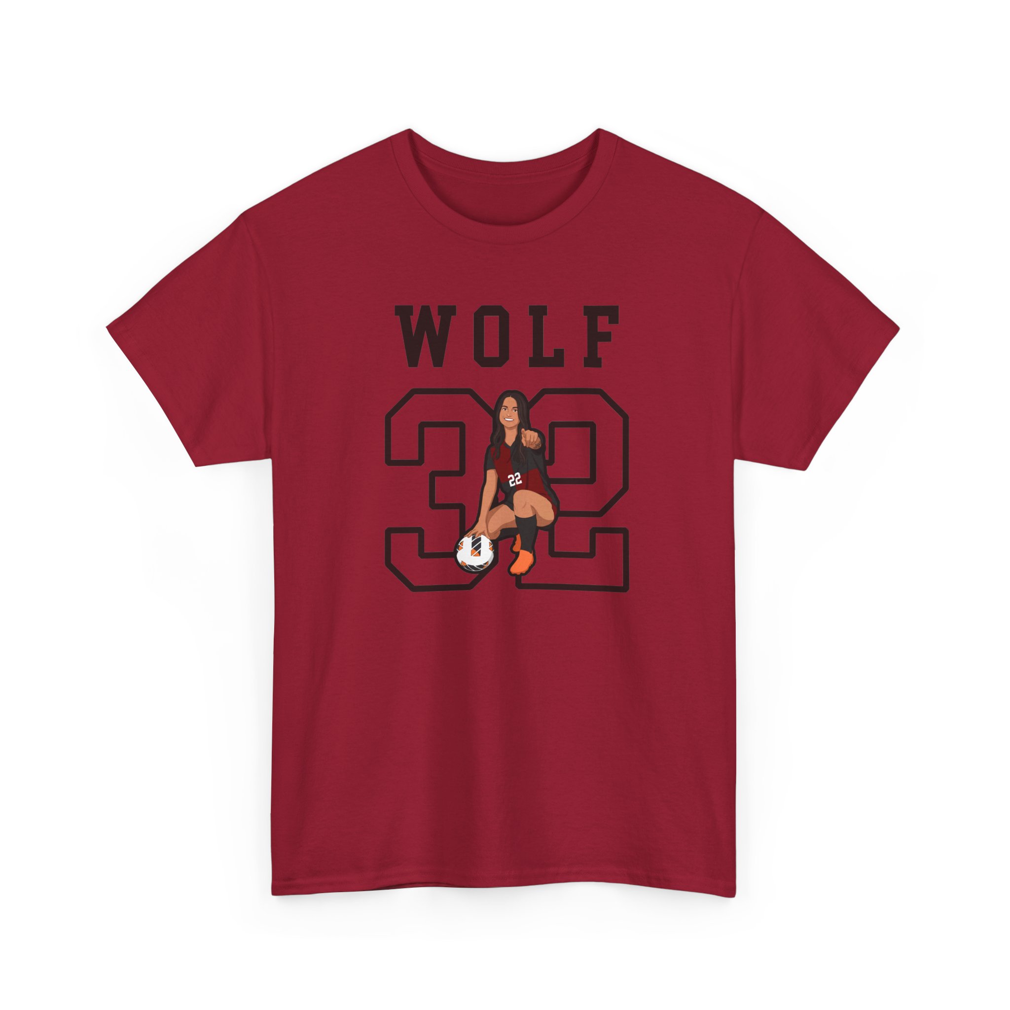 Tee — character_shirsey in Cardinal