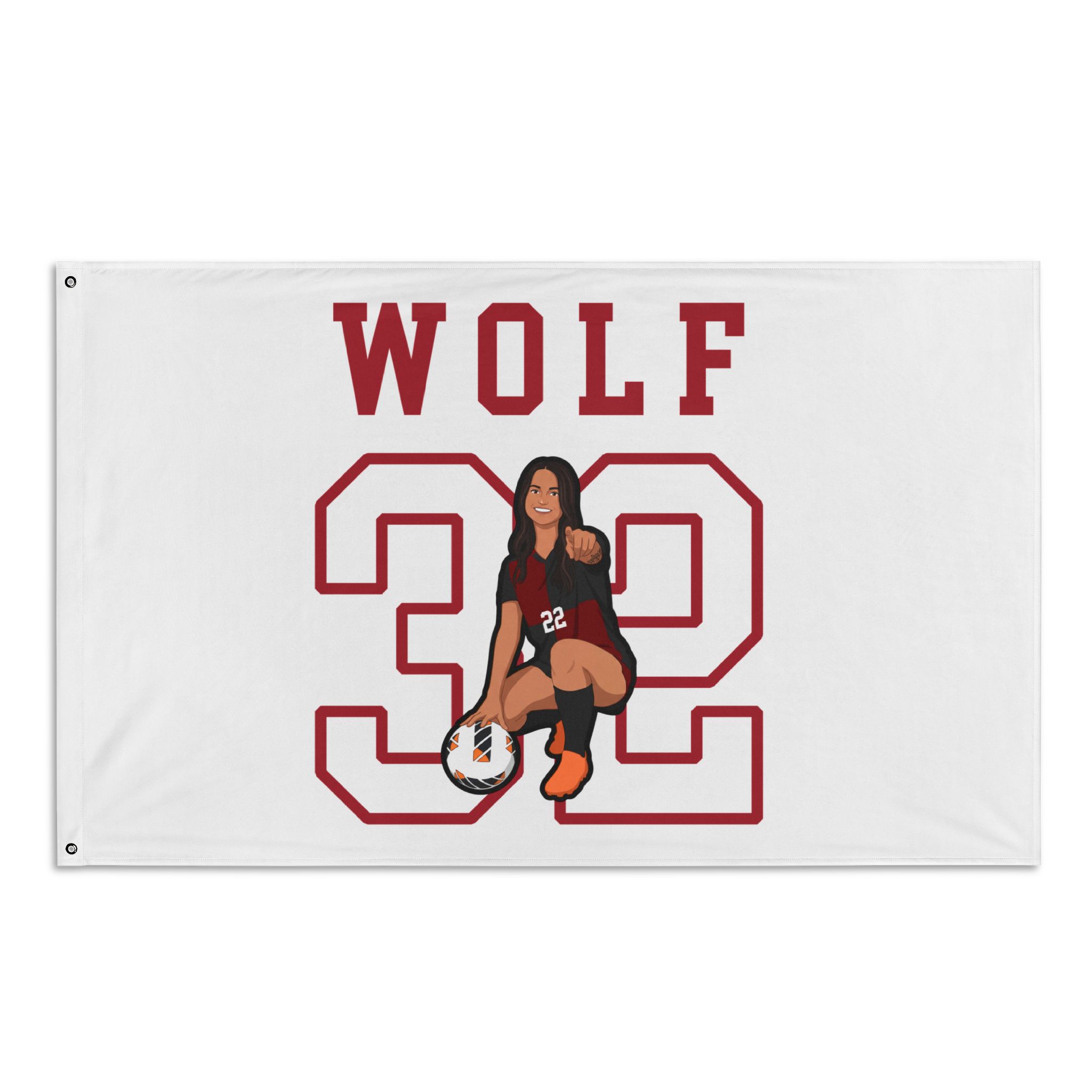Flag (35 × 56 in) — character_shirsey in Classic