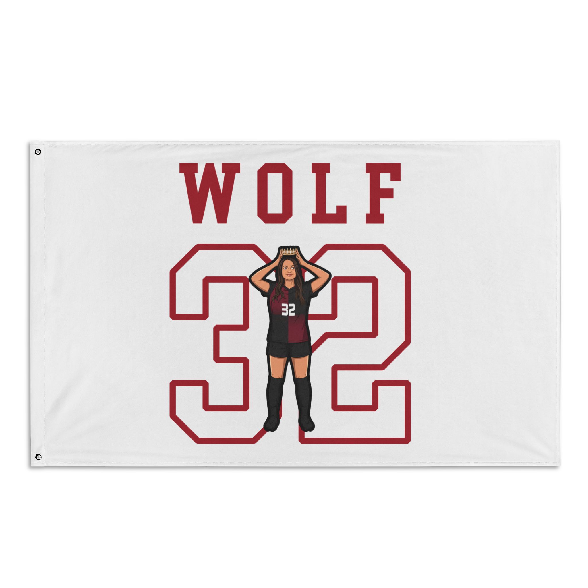 Flag (35 × 56 in) — character_shirsey in Classic