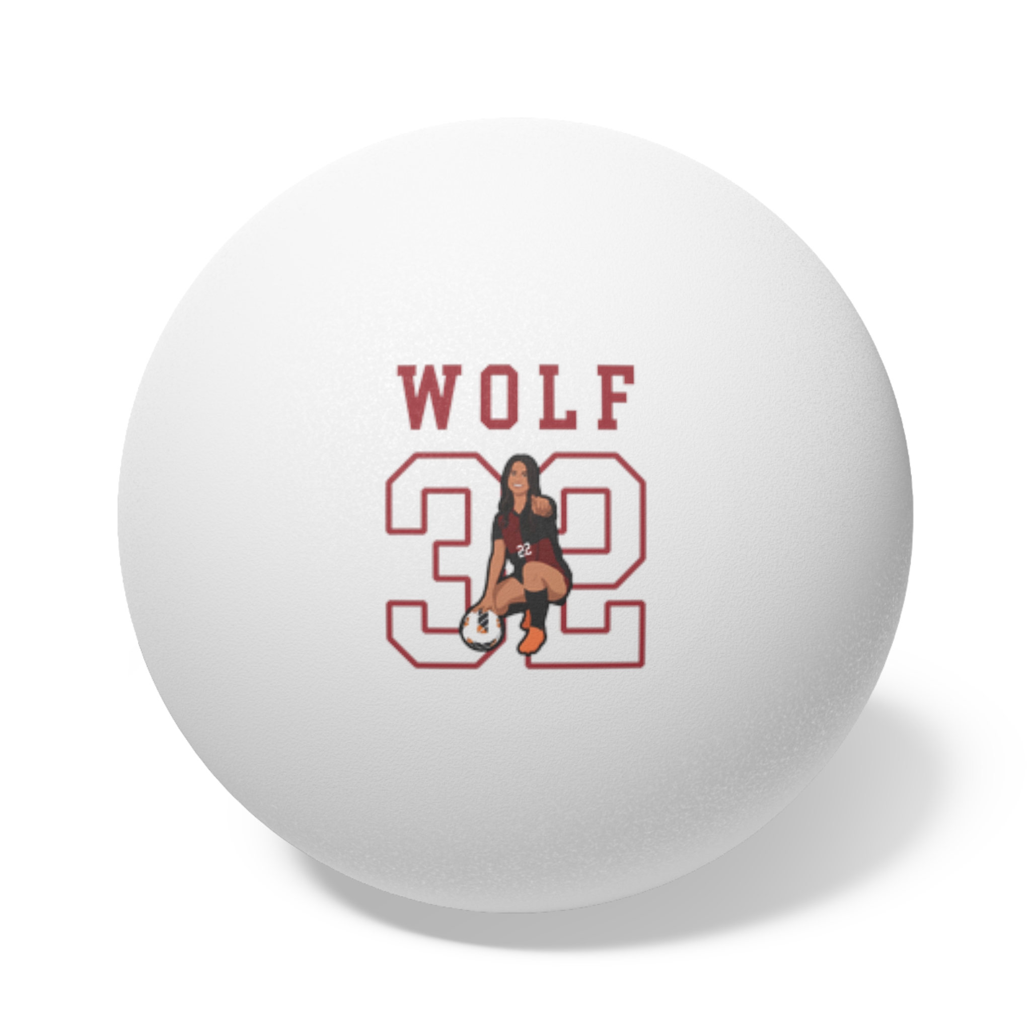Ping Pong Balls, 6 pcs — character_shirsey in White