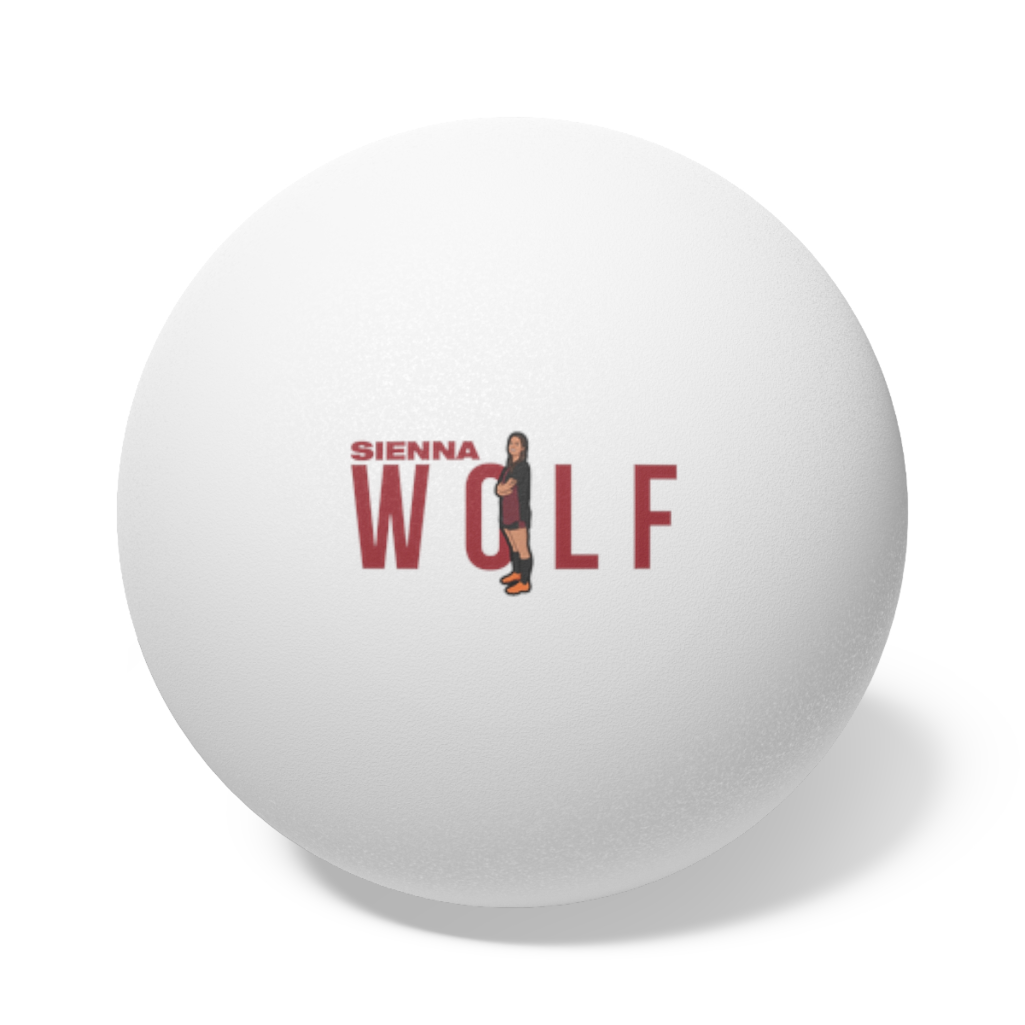 Ping Pong Balls, 6 pcs — character_player_name in White