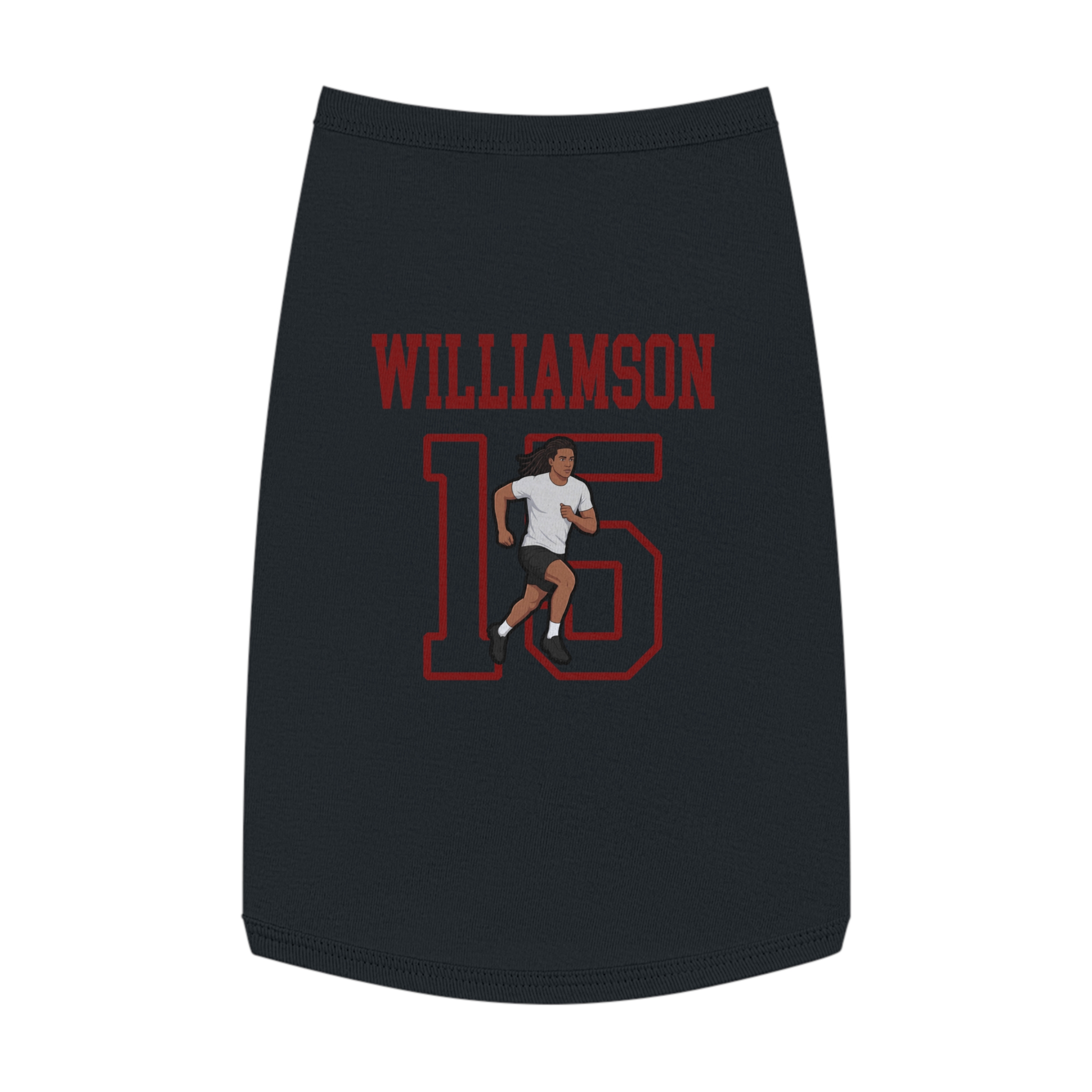 Pet Tank Top — character_shirsey in Black