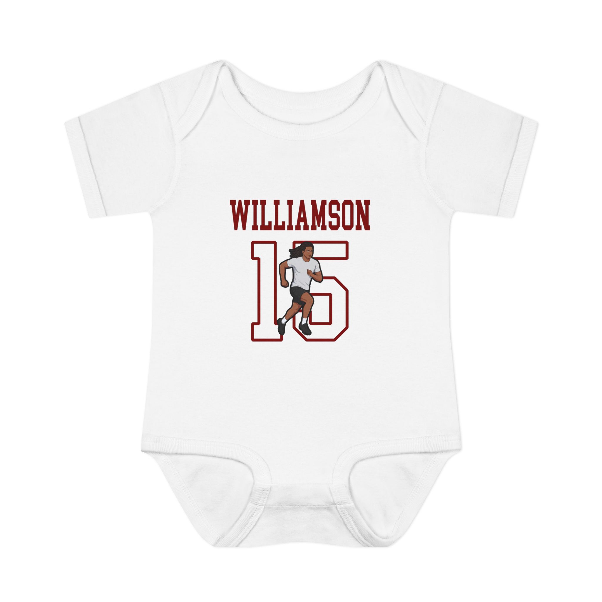 Baby Onesie — character_shirsey in White