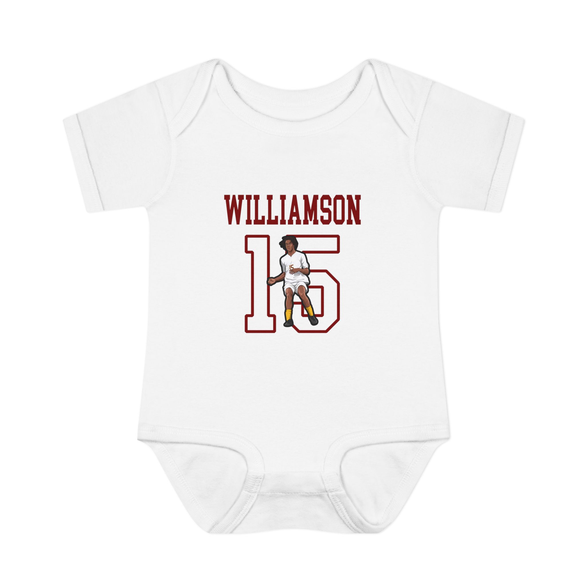 Baby Onesie — character_shirsey in White