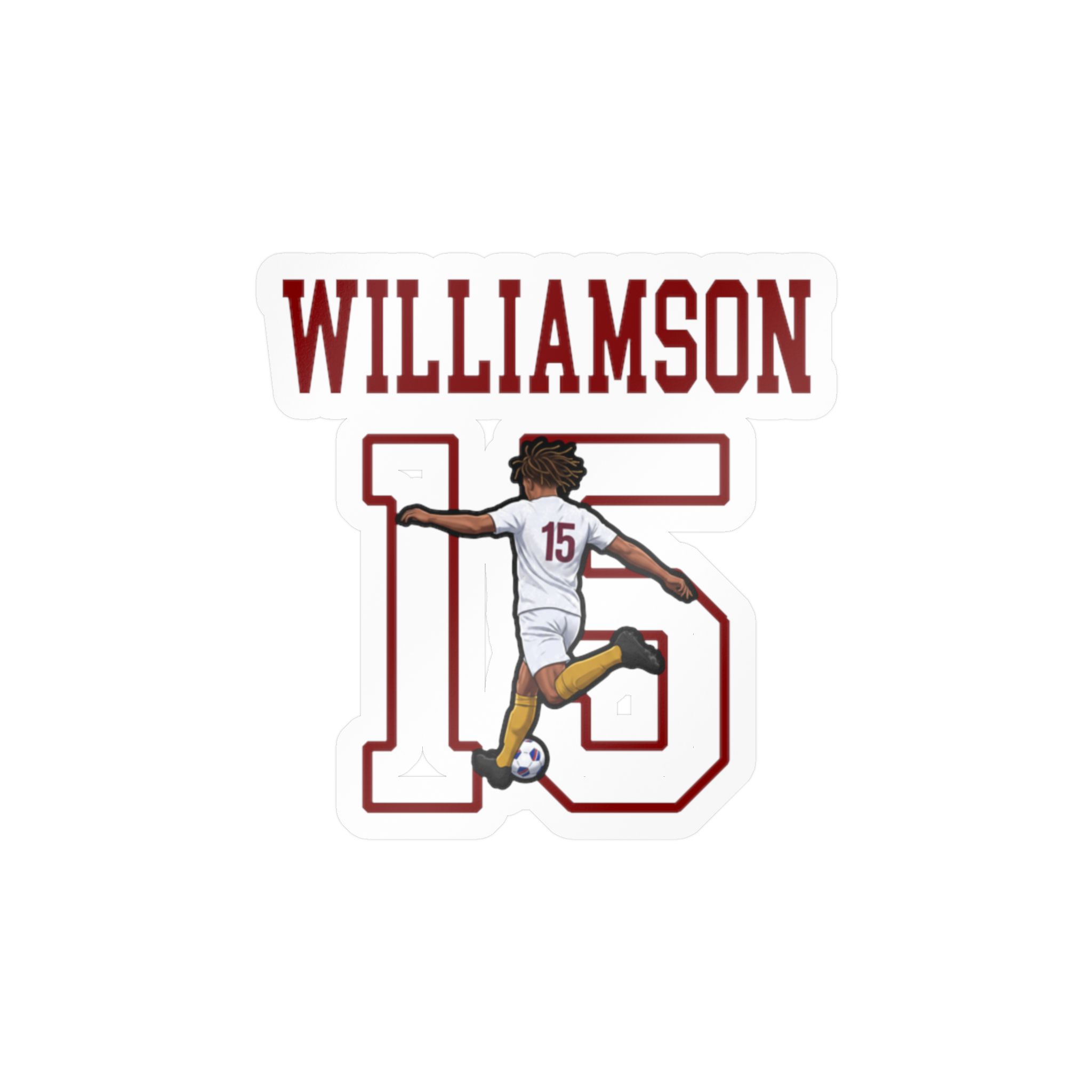 Vinyl Sticker — character_shirsey in Classic