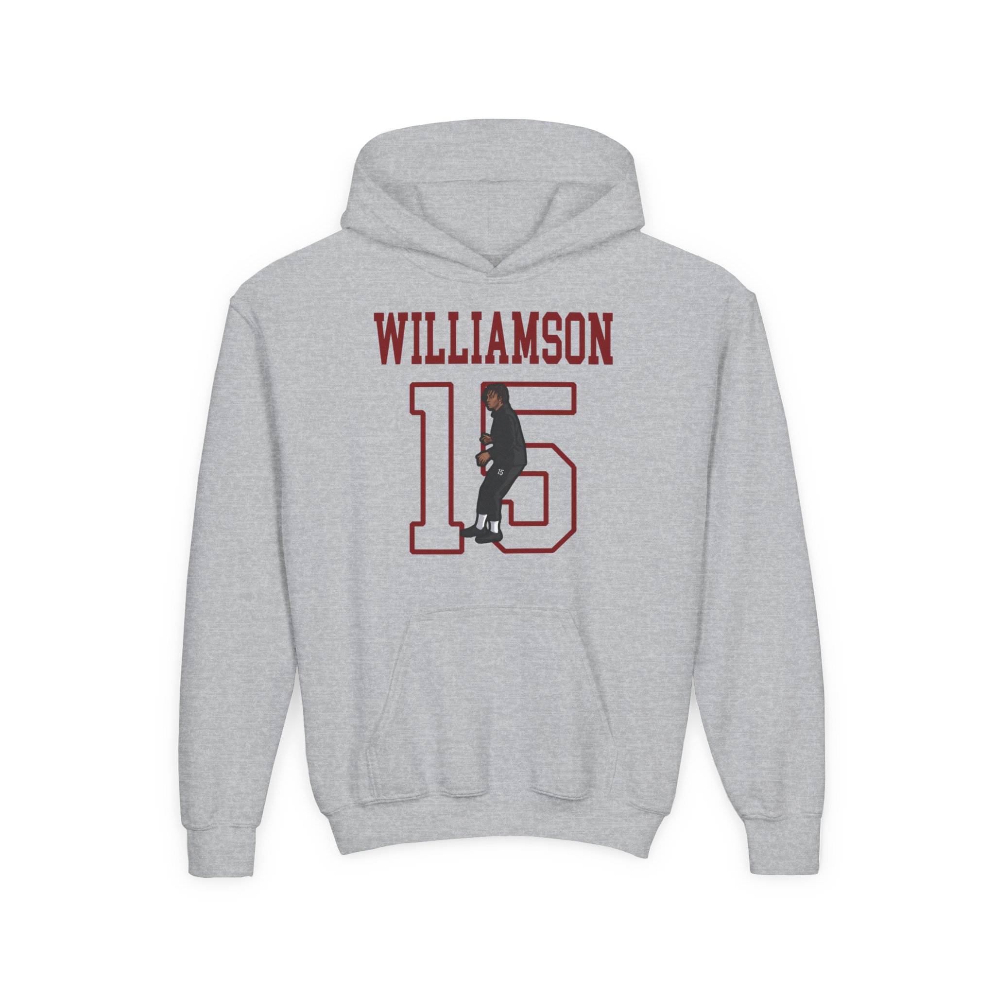 Youth Hoodie — character_shirsey in Grey