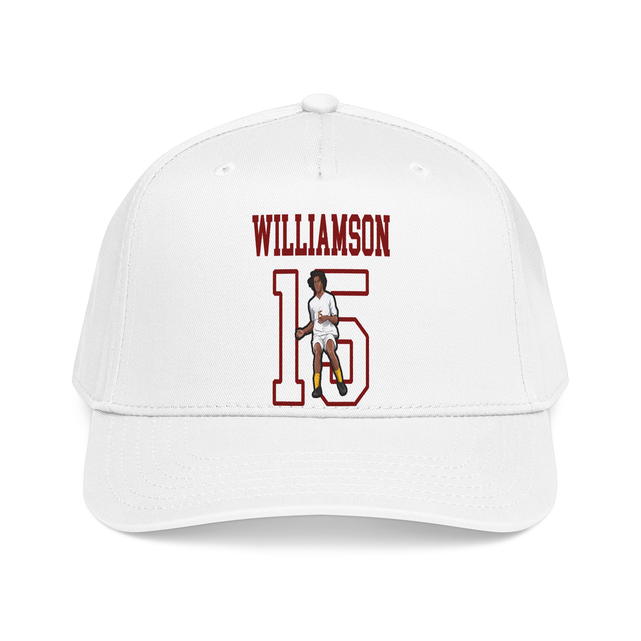 Baseball Cap — character_shirsey in White