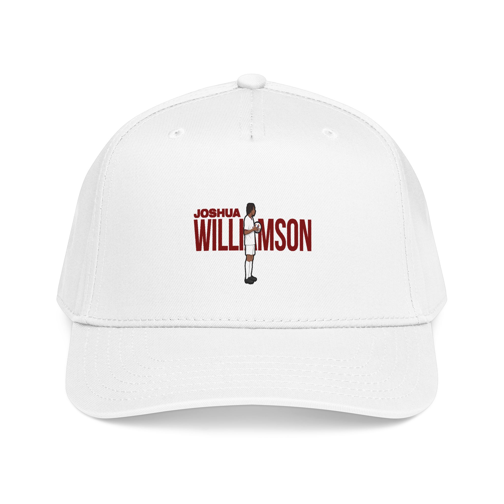 Baseball Cap — character_player_name in White