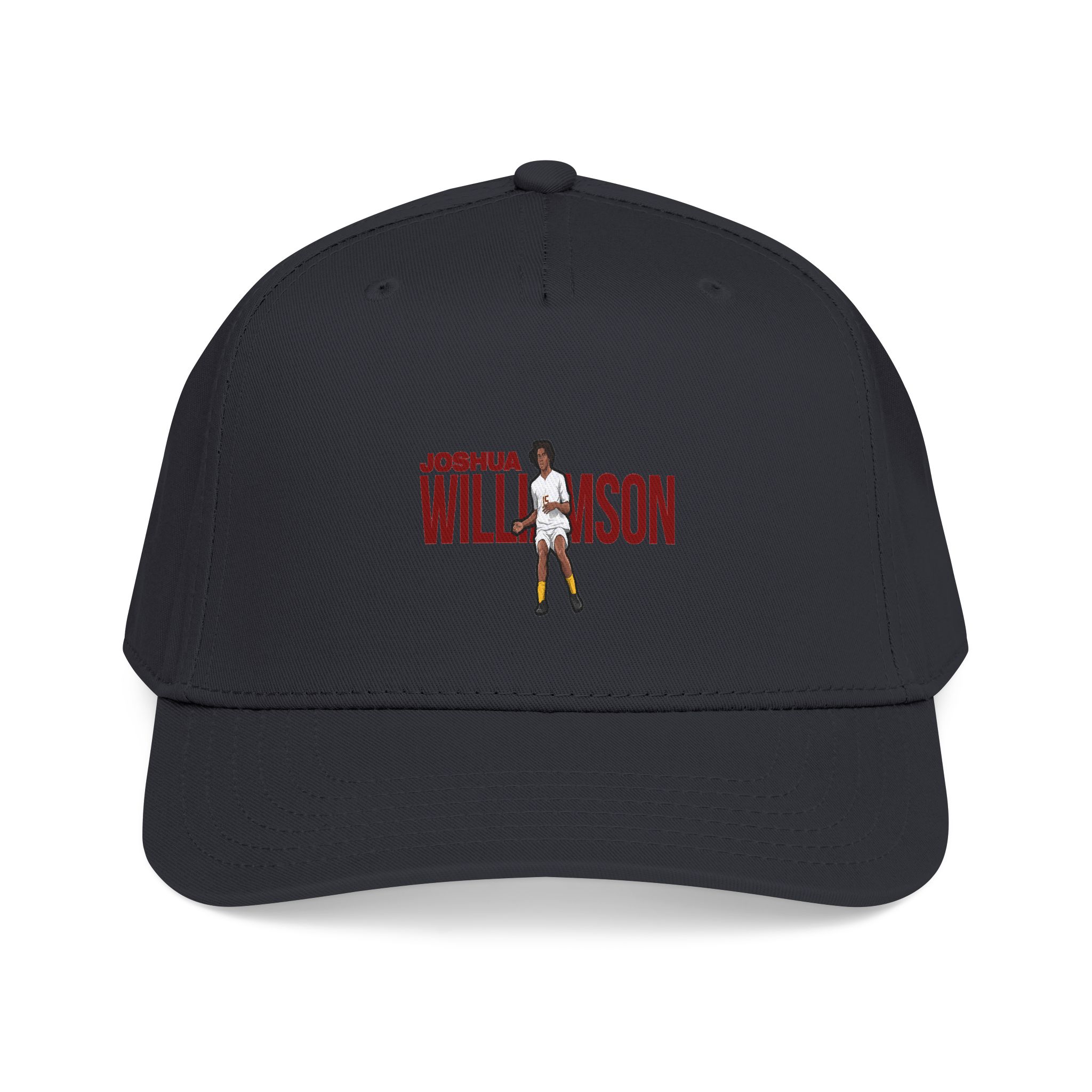 Baseball Cap — character_player_name in Black