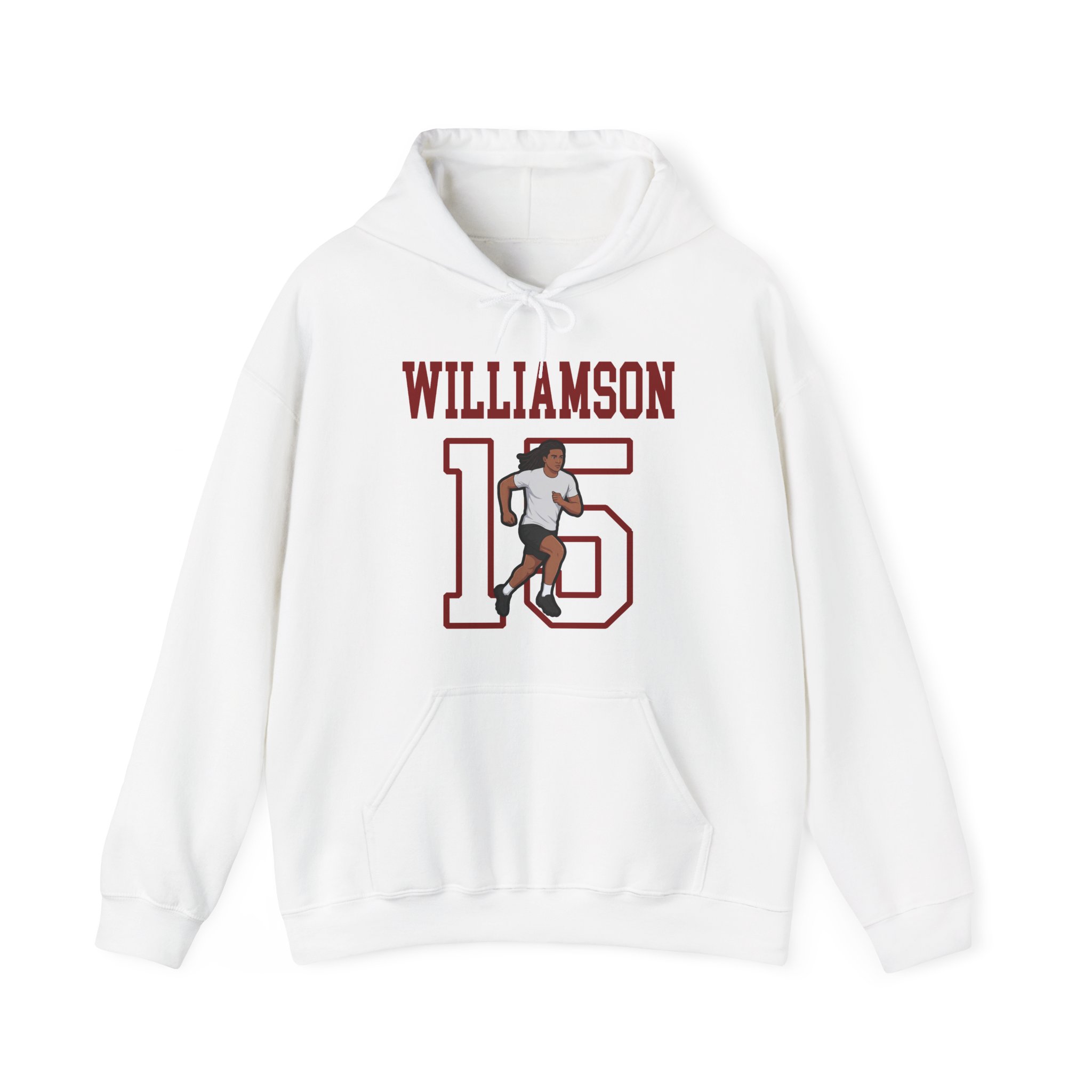 Hoodie — character_shirsey in White