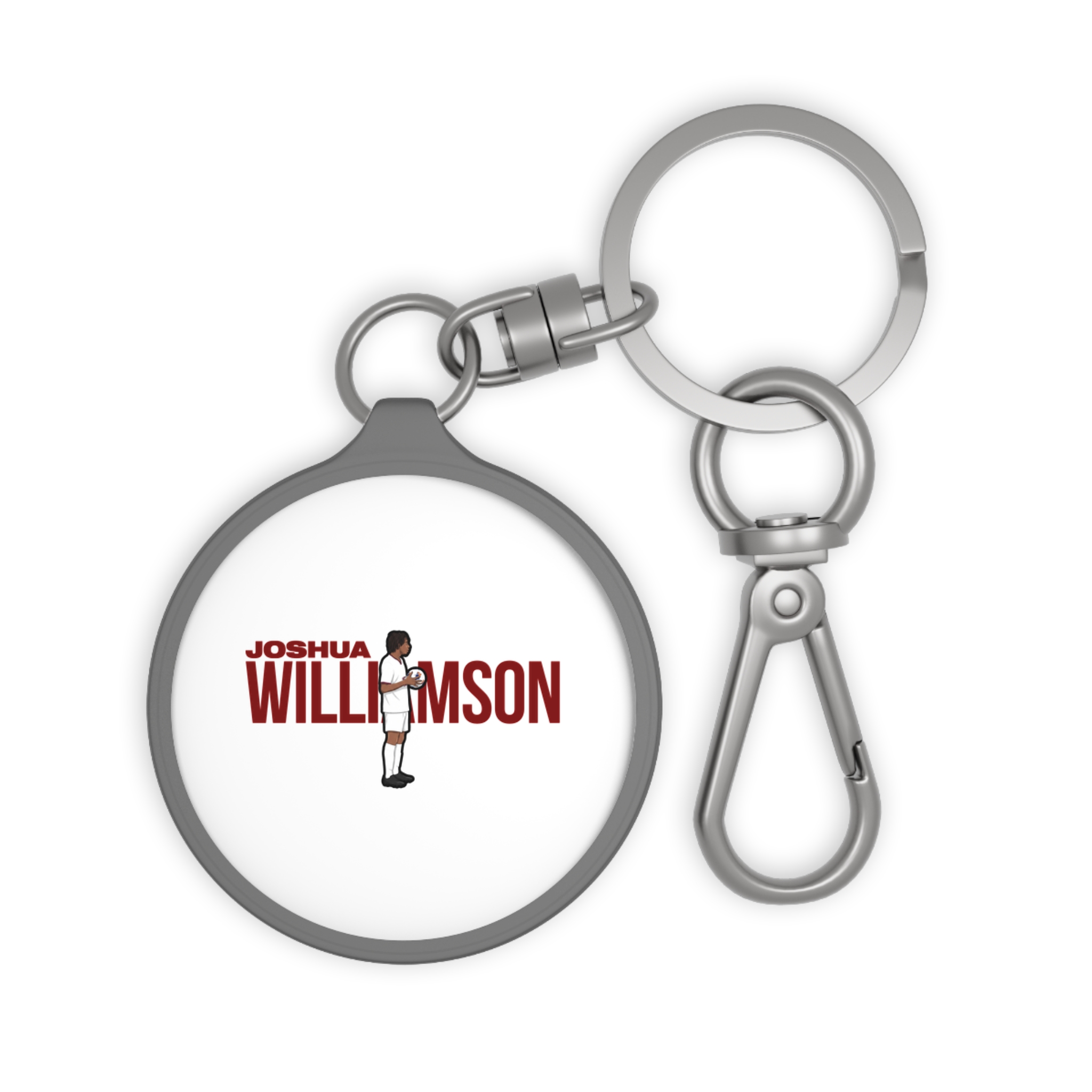 Keychain — character_player_name in Grey
