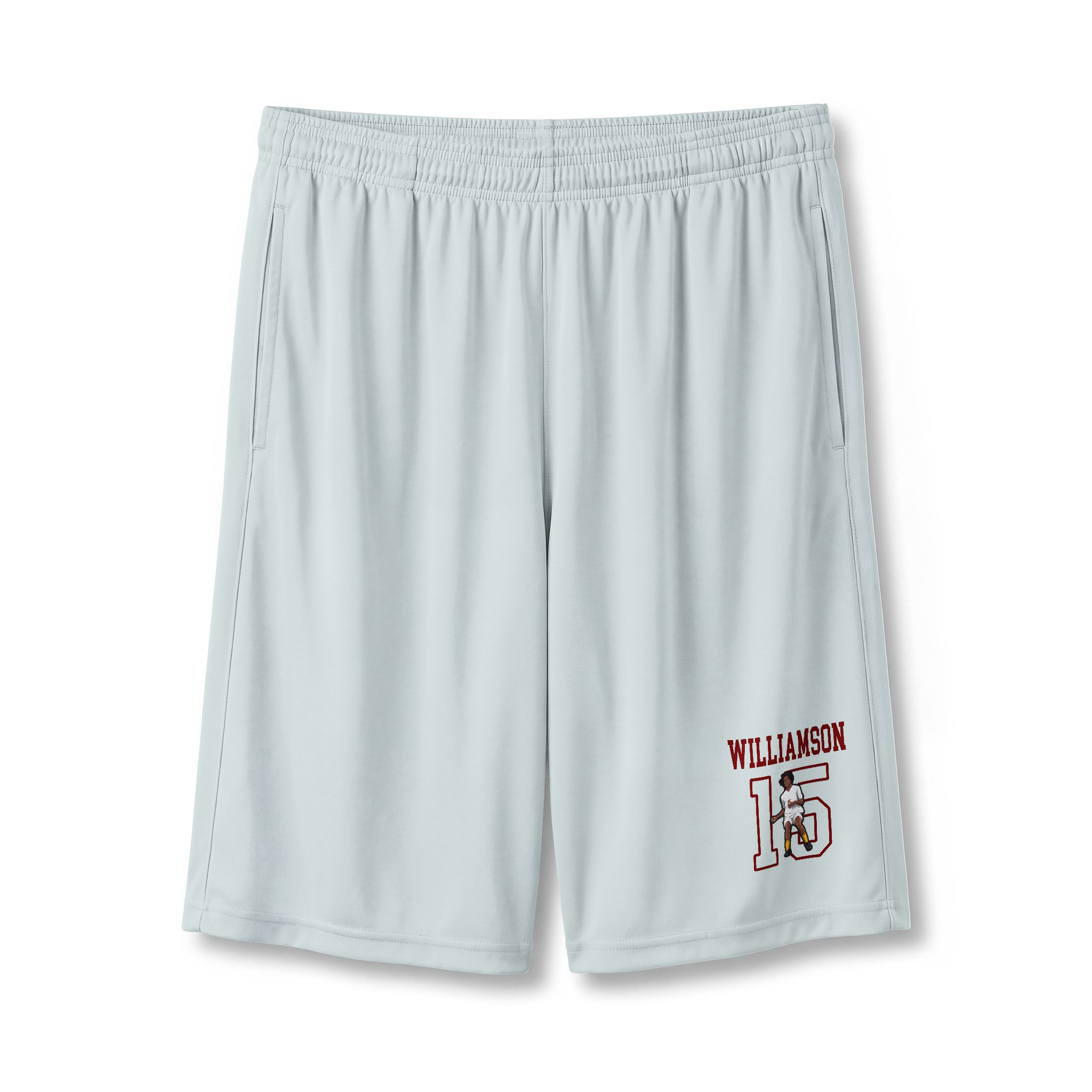 Shorts — character_shirsey in Silver