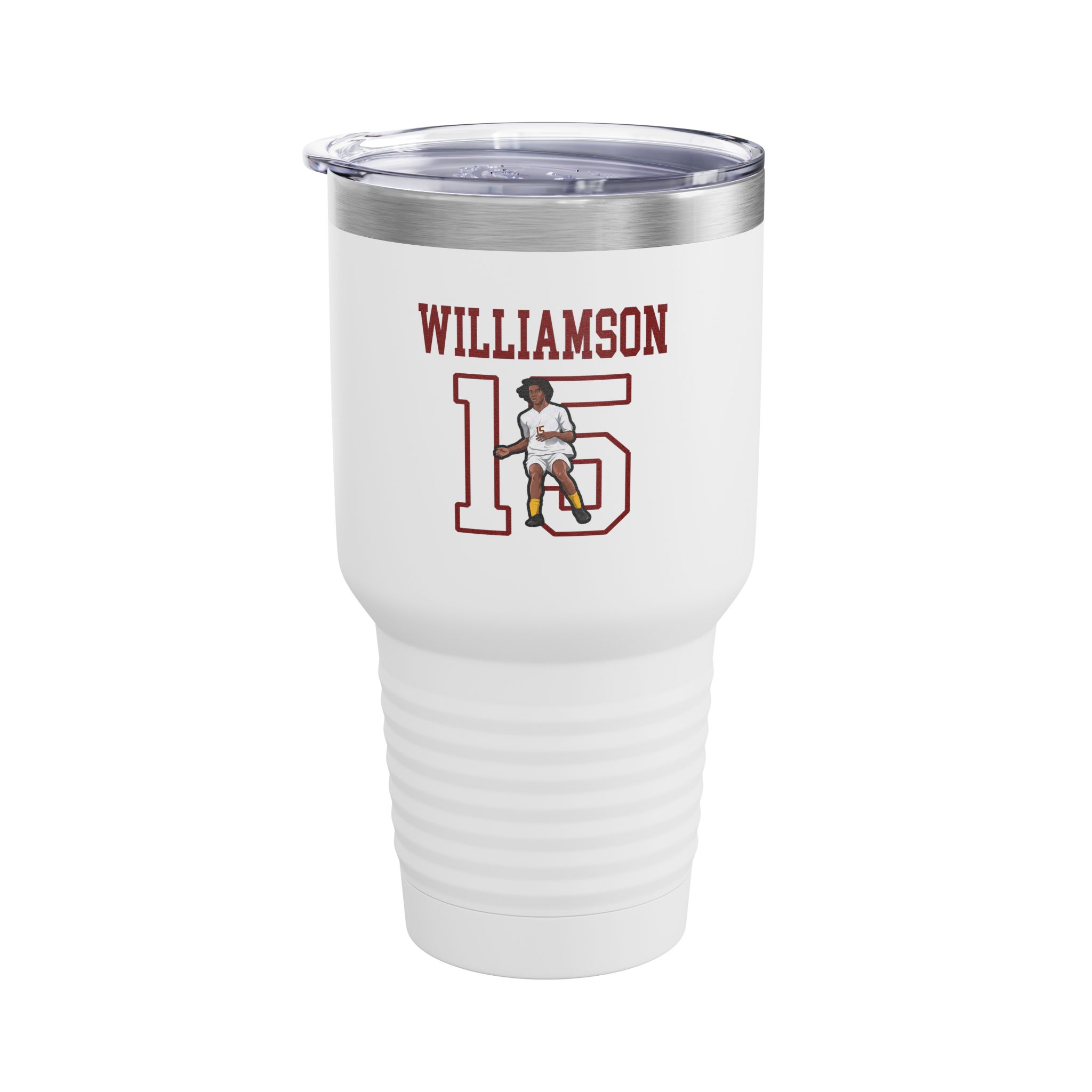 30oz Tumbler — character_shirsey in White