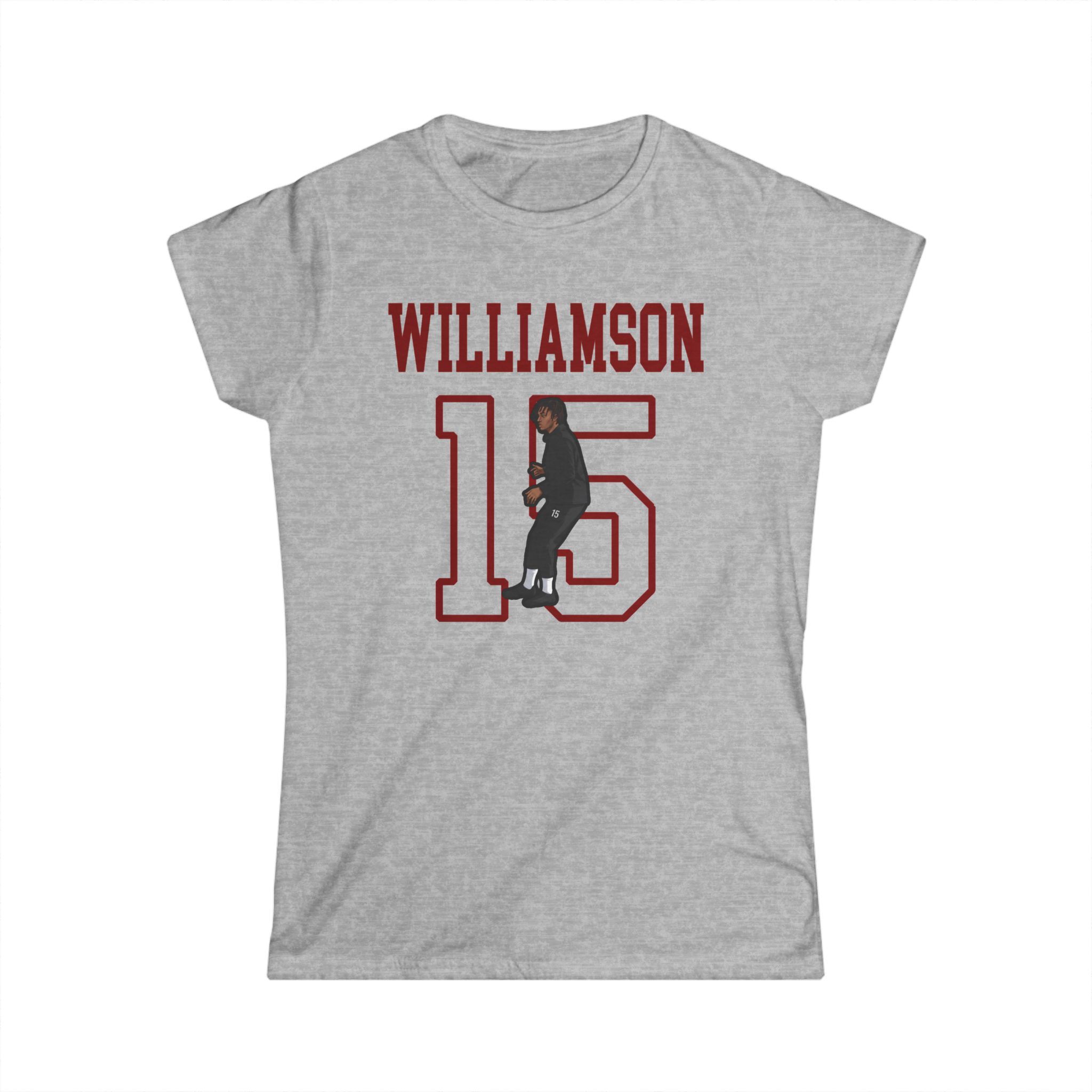 Women's Softstyle Tee — character_shirsey in Grey