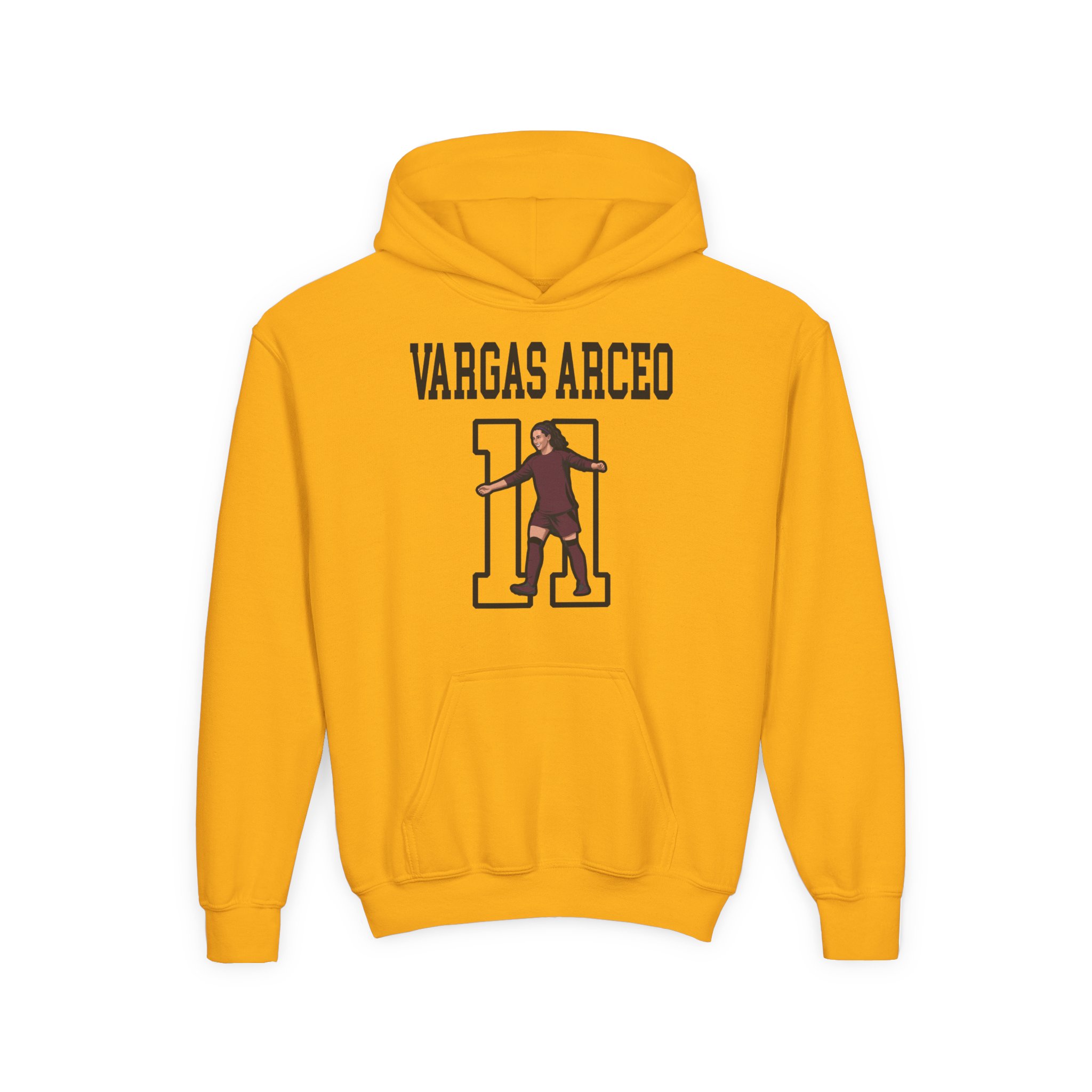 Youth Hoodie — character_shirsey in Gold