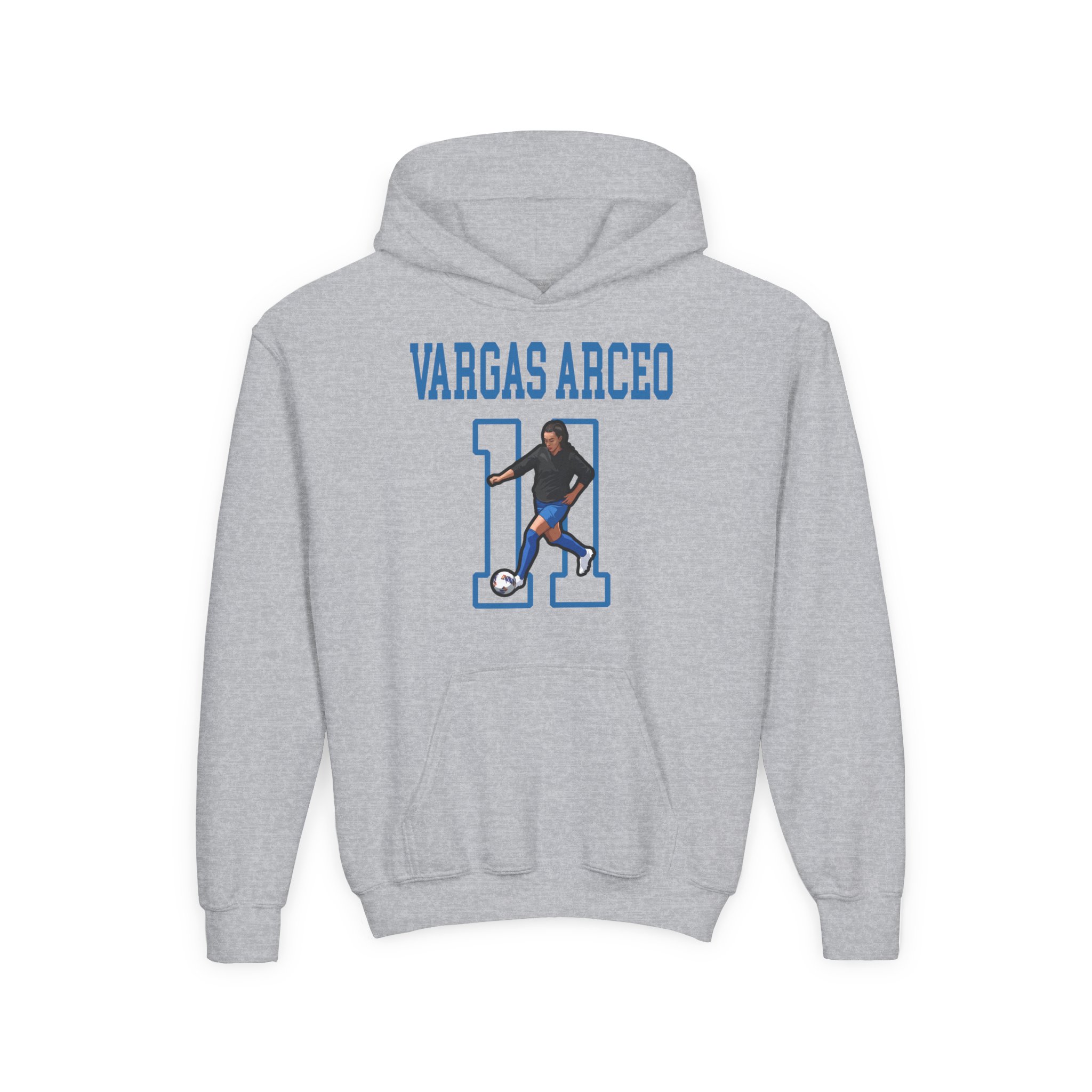 Youth Hoodie — character_shirsey in Grey