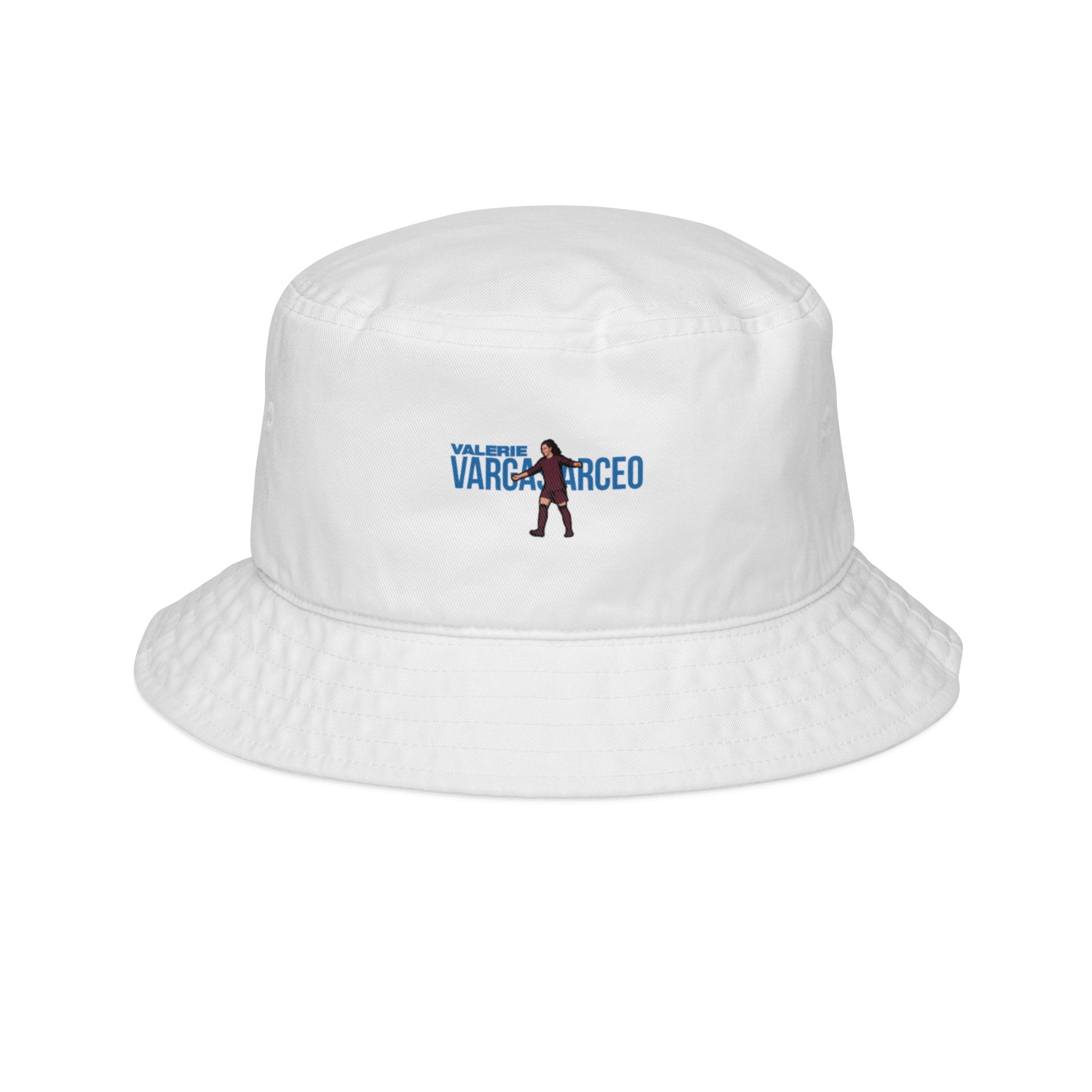 Bucket Hat — character_player_name in White