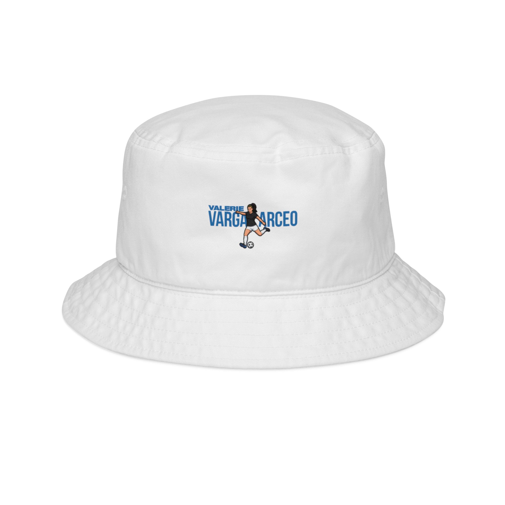 Bucket Hat — character_player_name in White