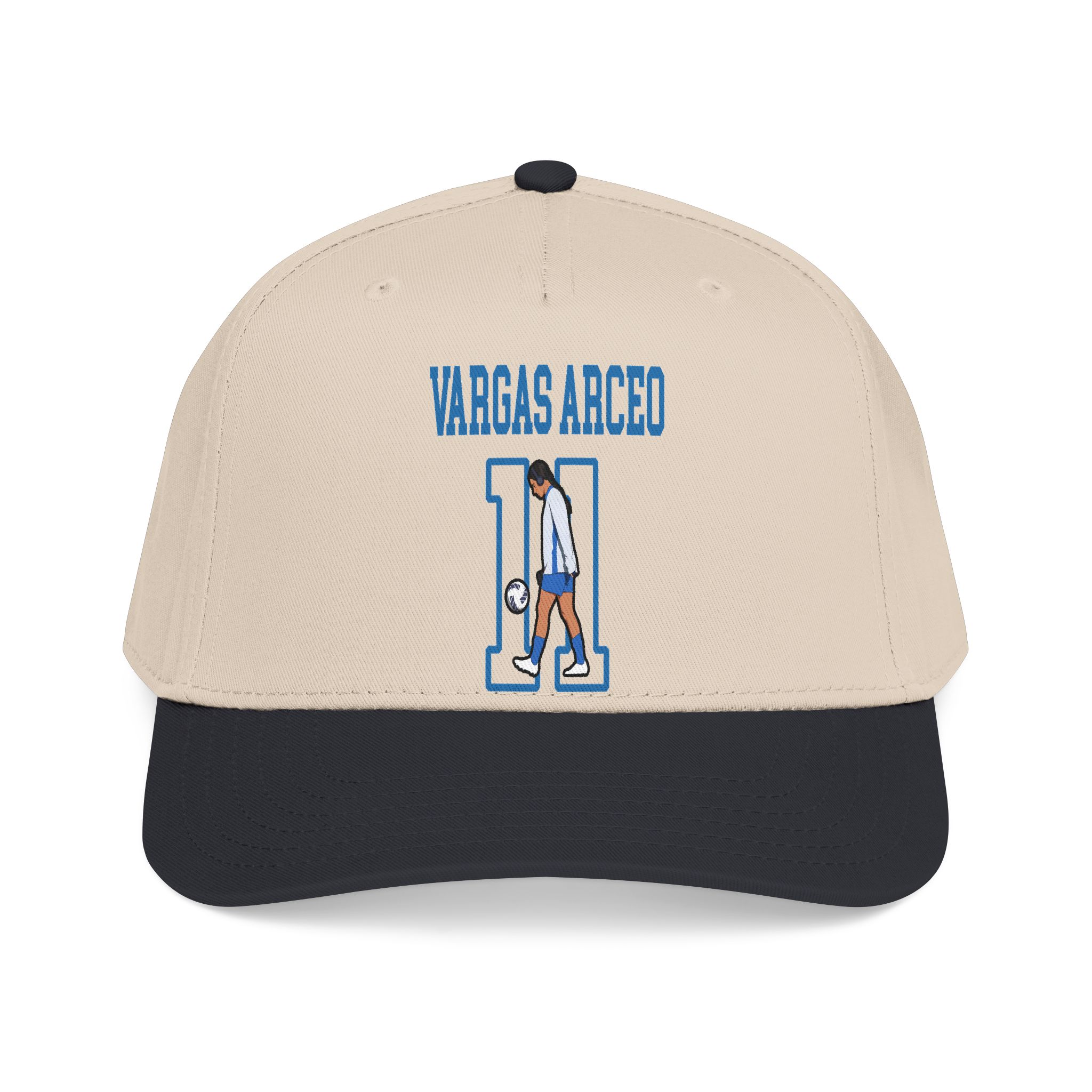 Baseball Cap — character_shirsey in Black / Natural