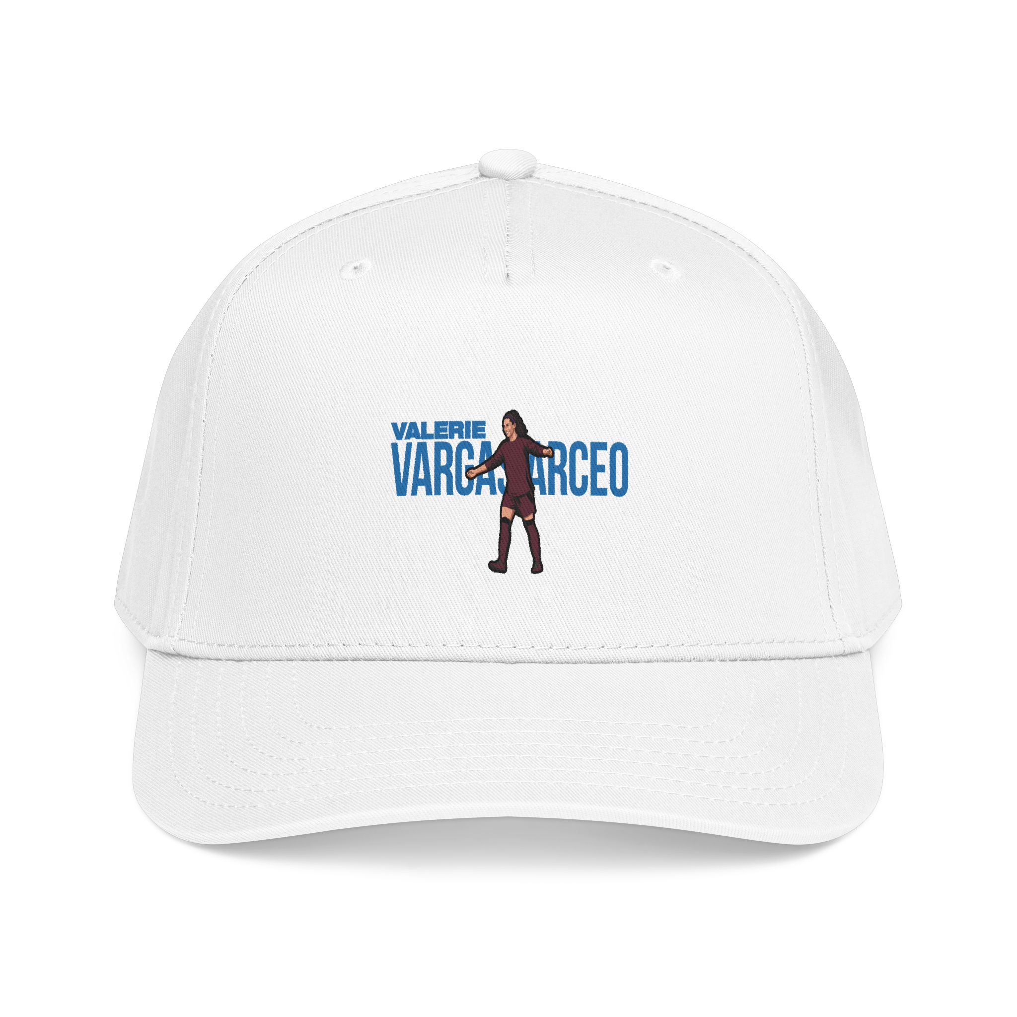 Baseball Cap — character_player_name in White