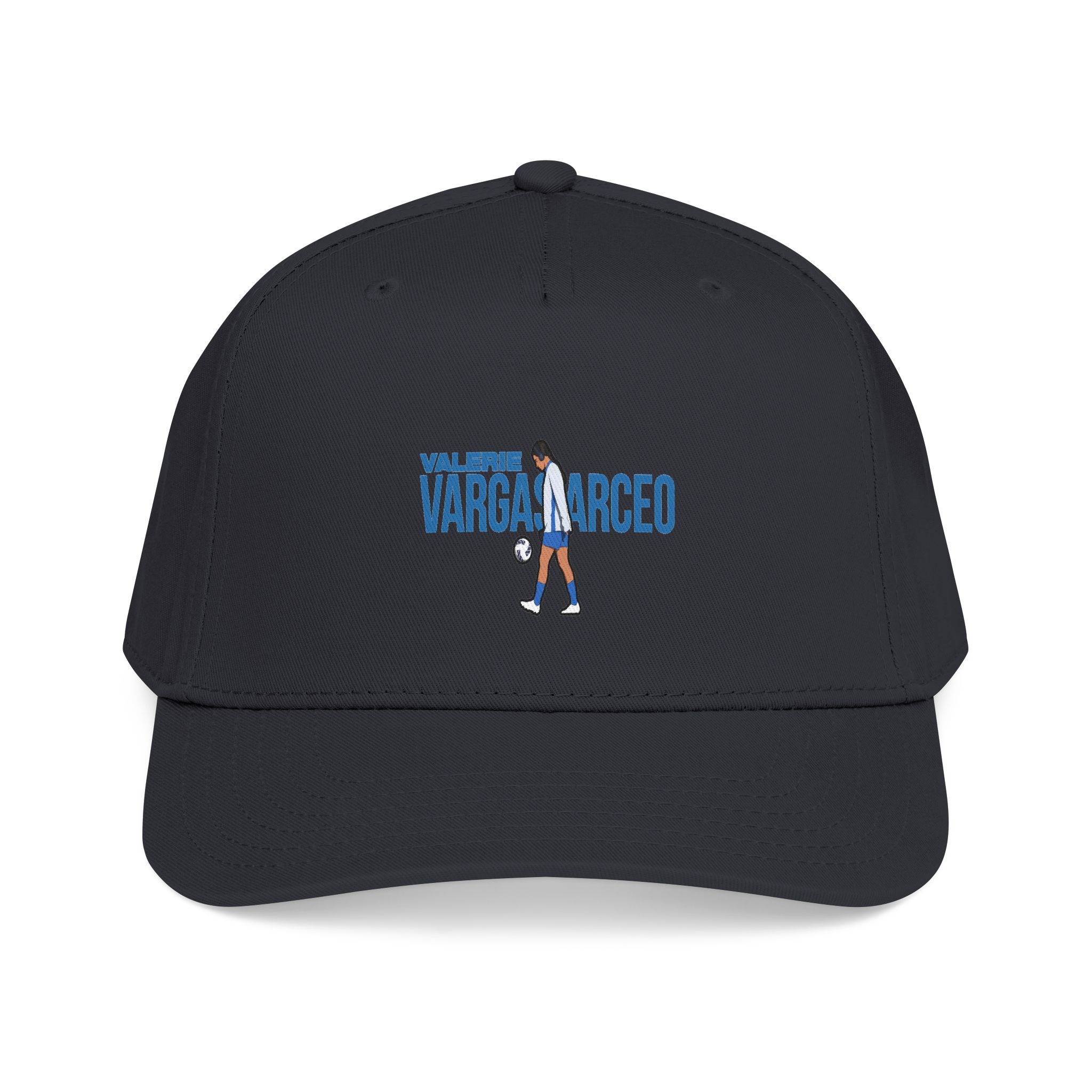 Baseball Cap — character_player_name in Black
