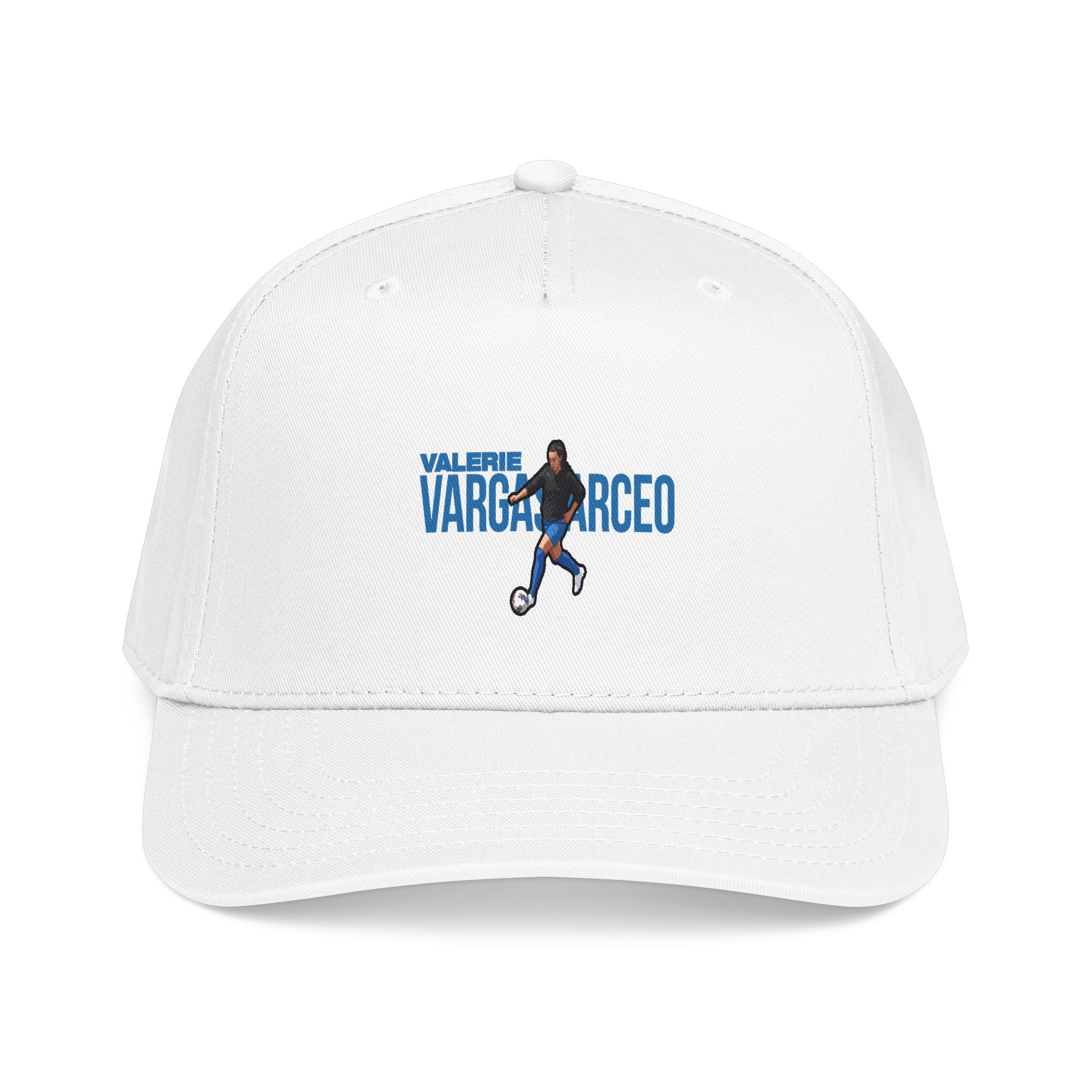 Baseball Cap — character_player_name in White