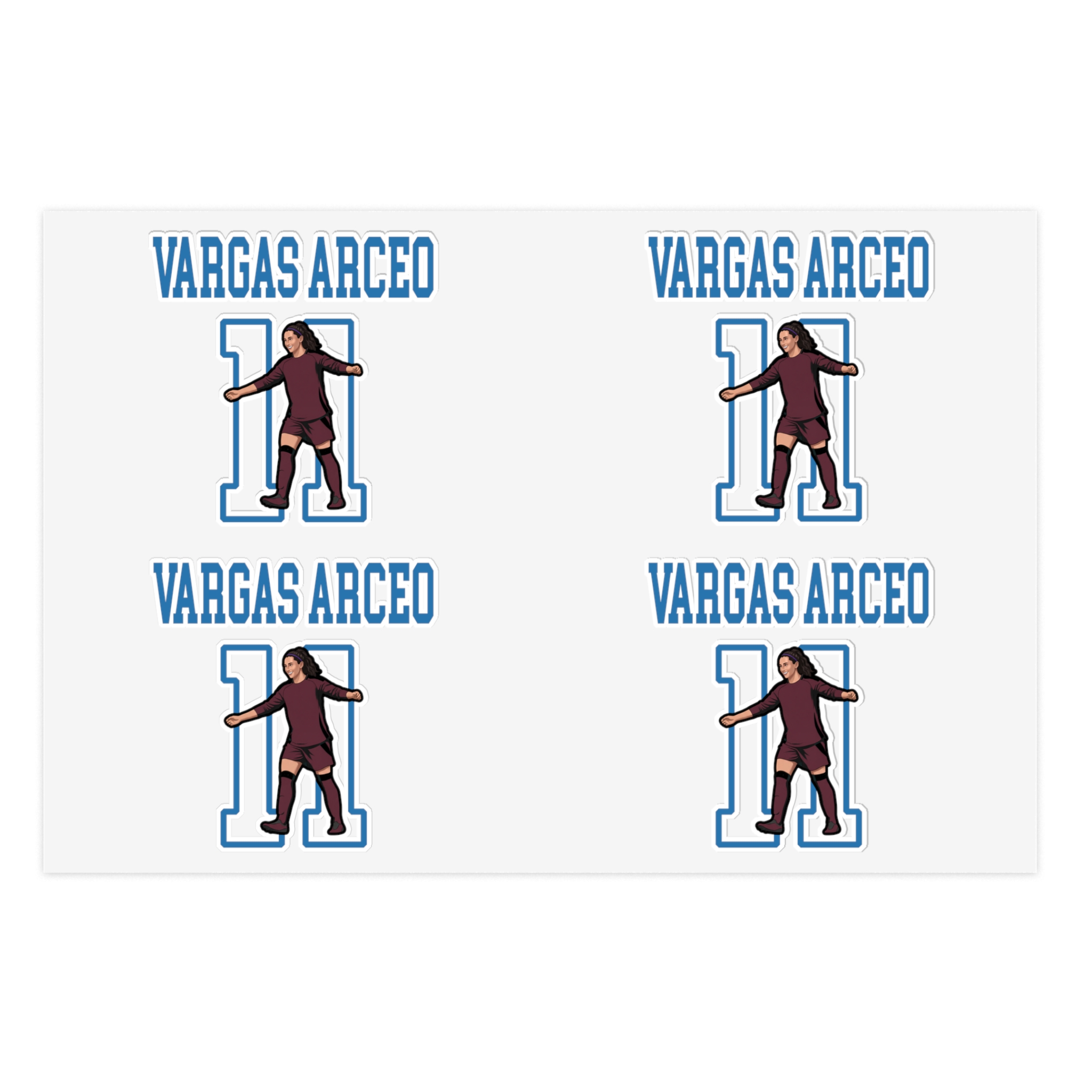 Sticker Sheet — character_shirsey in Classic