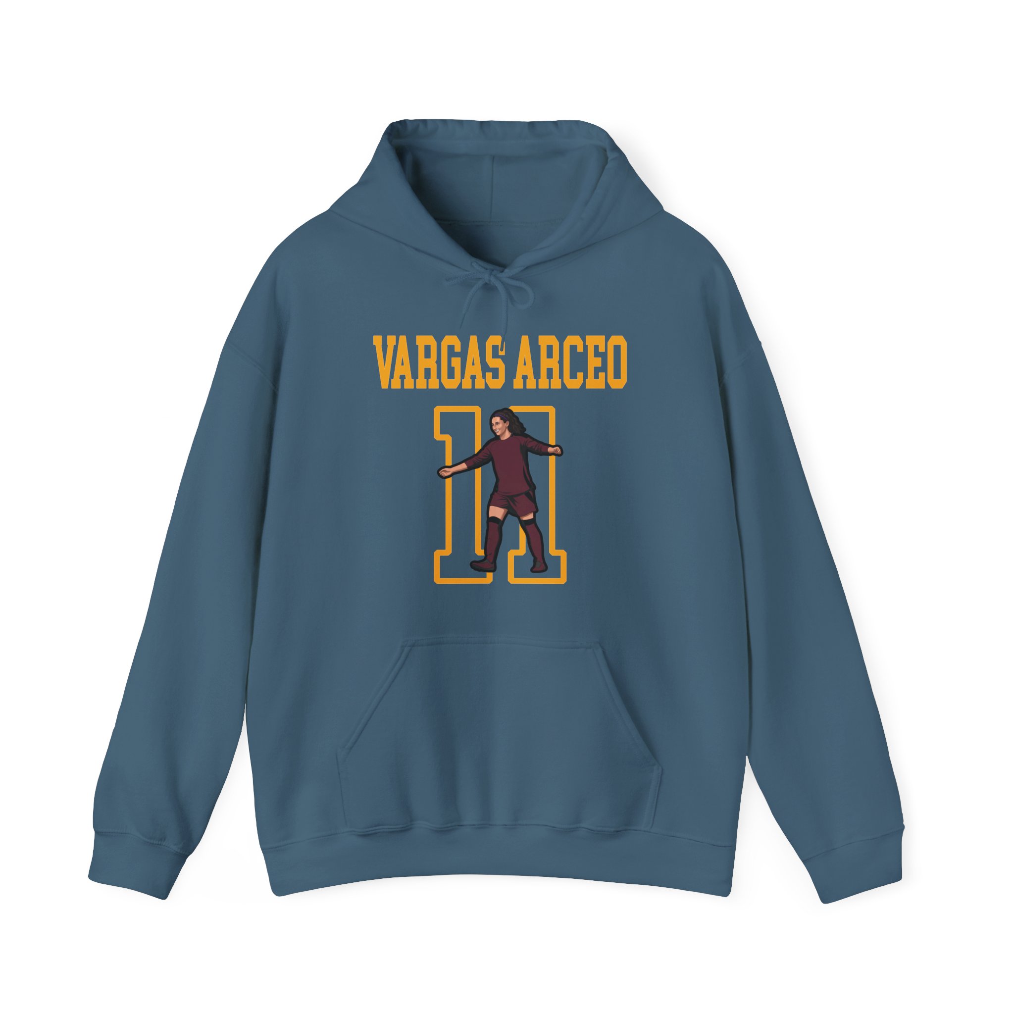 Hoodie — character_shirsey in Blue