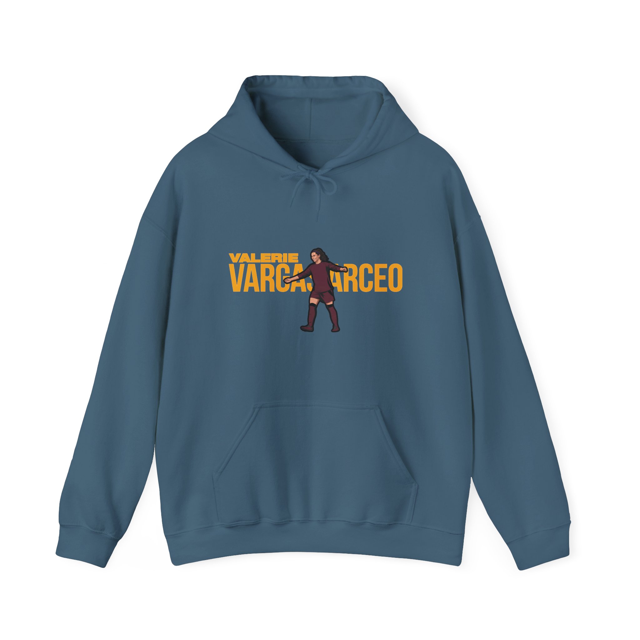 Hoodie — character_player_name in Blue