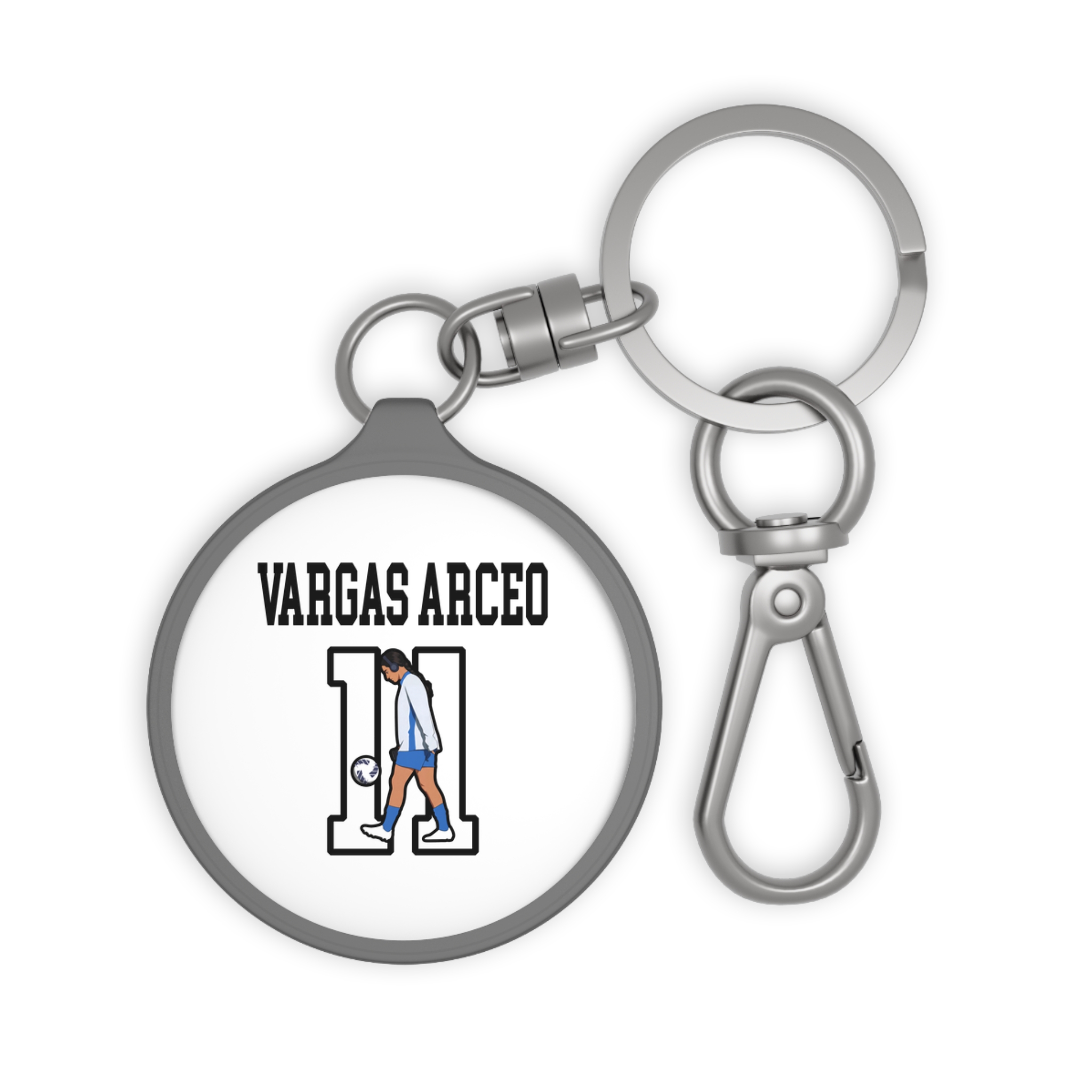 Keychain — character_shirsey in Grey