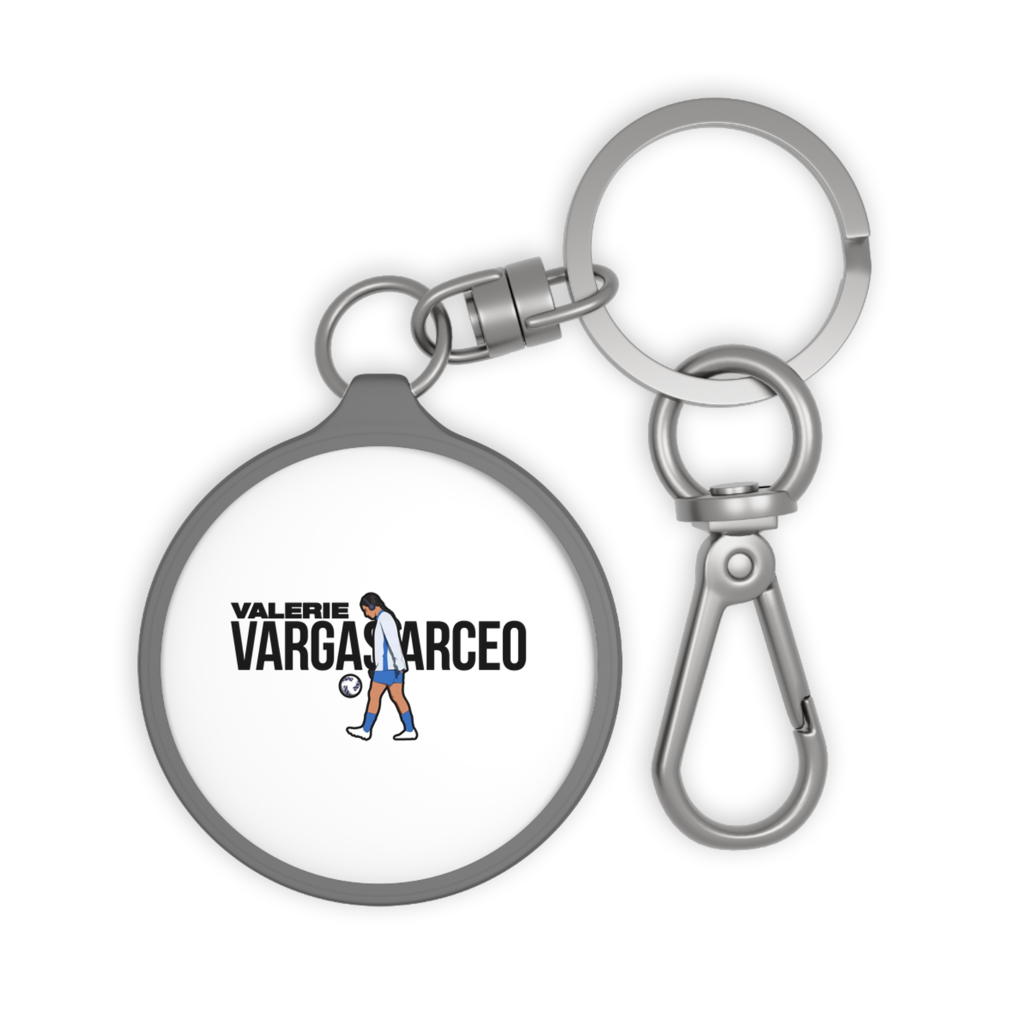 Keychain — character_player_name in Grey