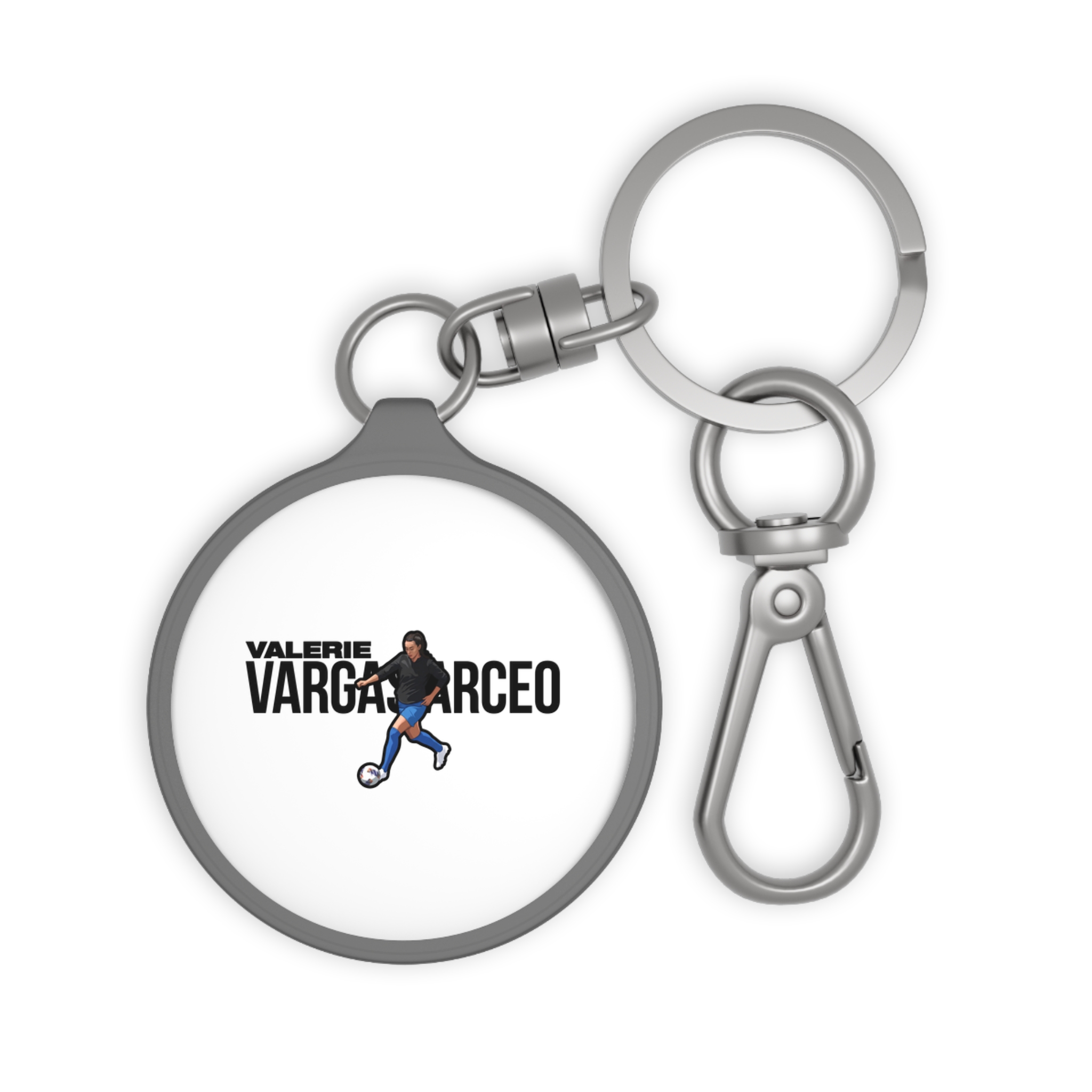 Keychain — character_player_name in Grey