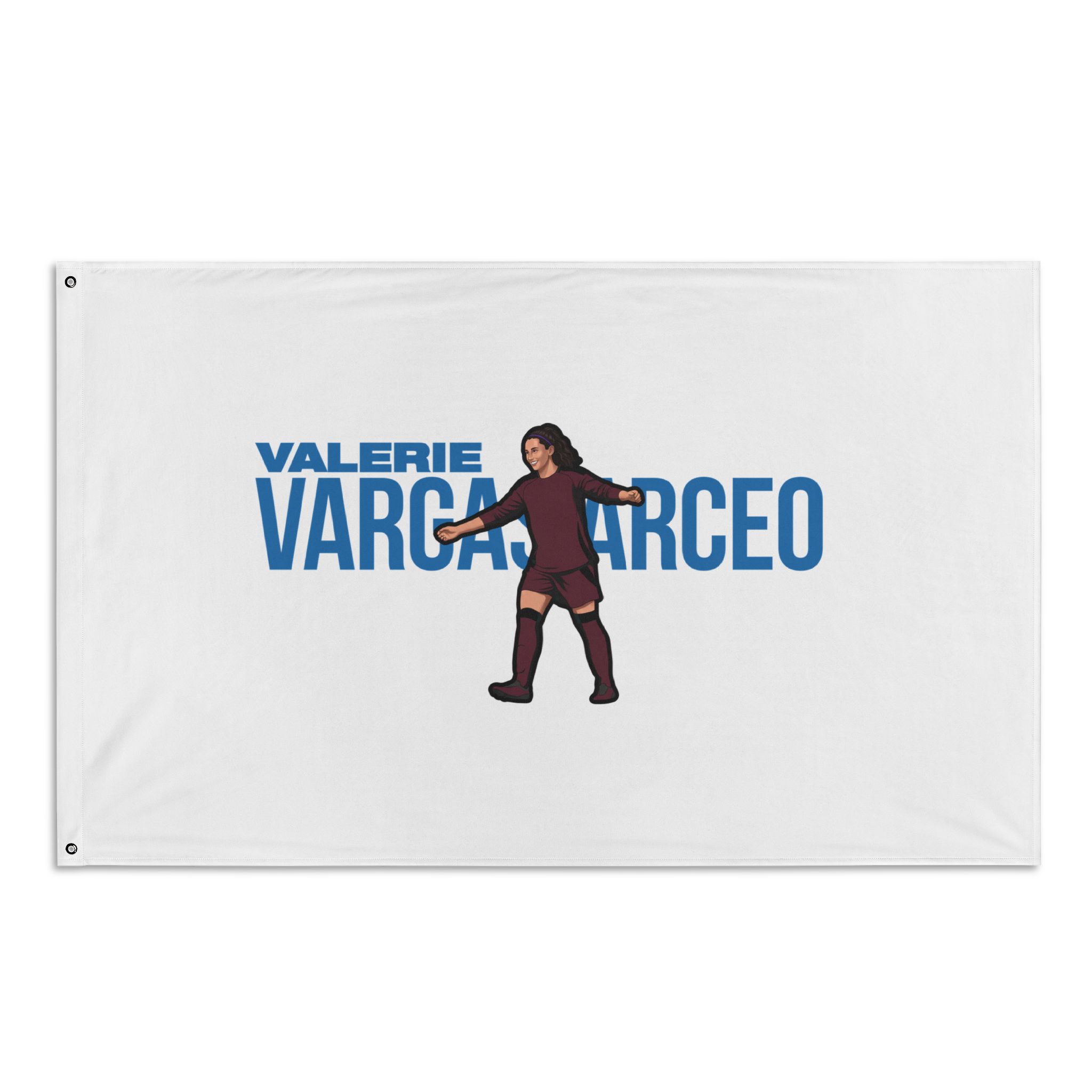 Flag (35 × 56 in) — character_player_name in Classic