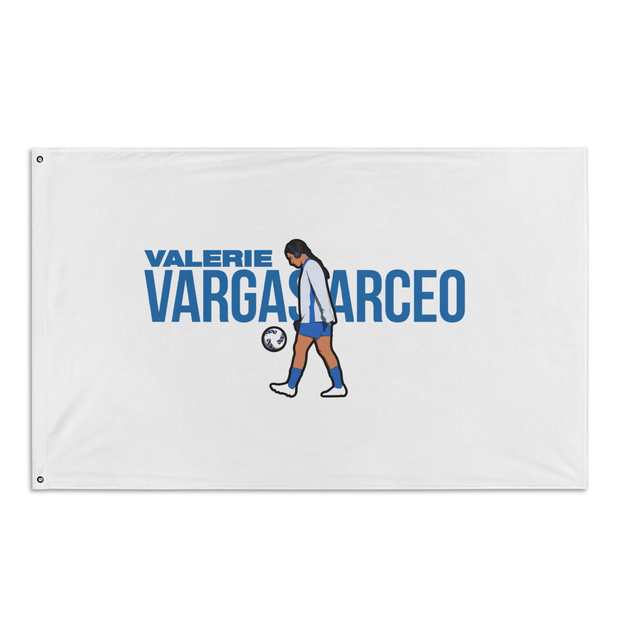 Flag (35 × 56 in) — character_player_name in Classic